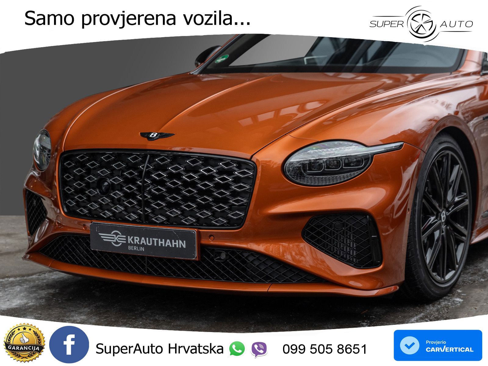 Bentley Continental GT IV 4.0 V8 TFSi (782 KS) AWD DCT LED+GR SJED+ACC