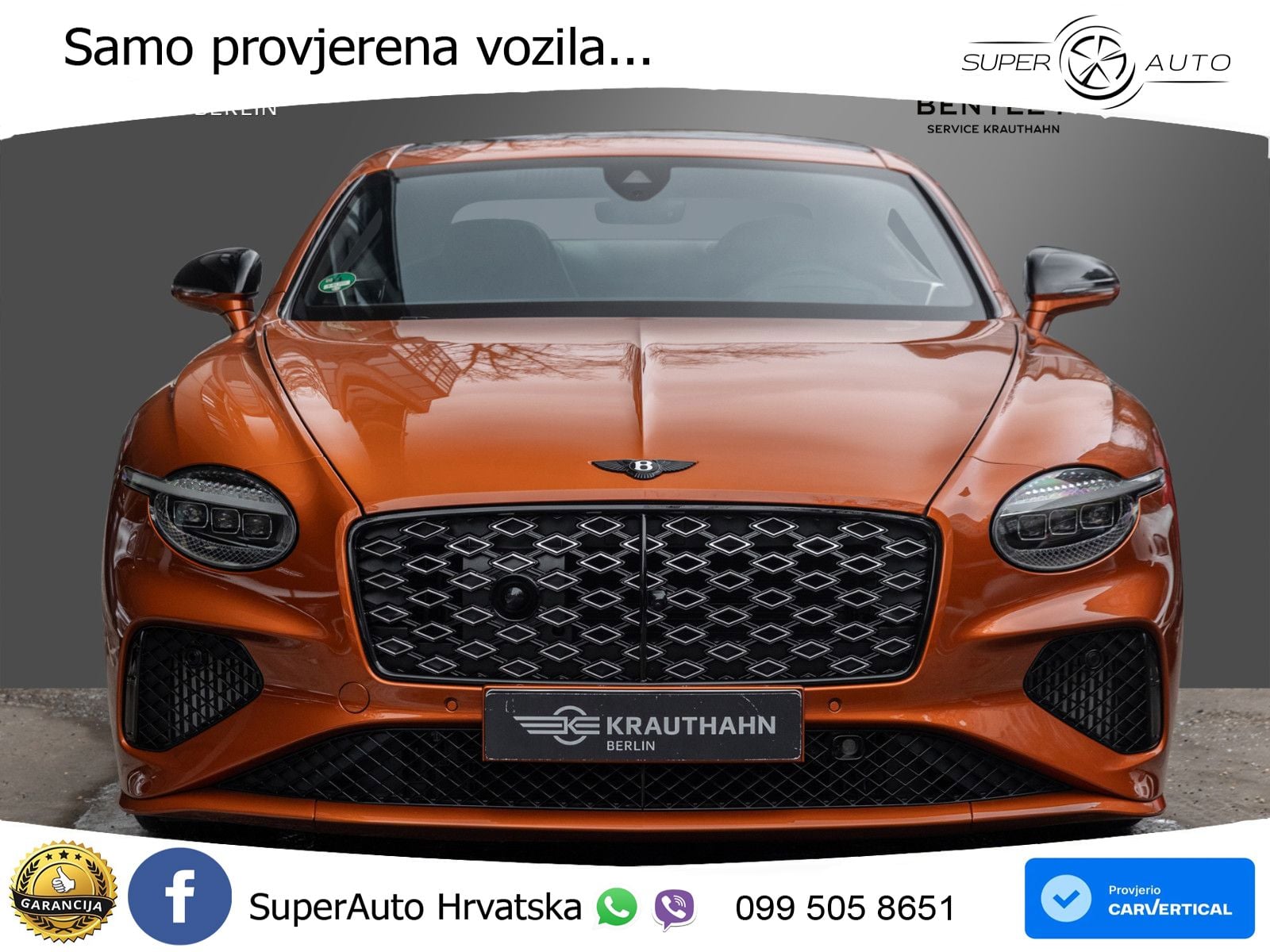 Bentley Continental GT IV 4.0 V8 TFSi (782 KS) AWD DCT LED+GR SJED+ACC