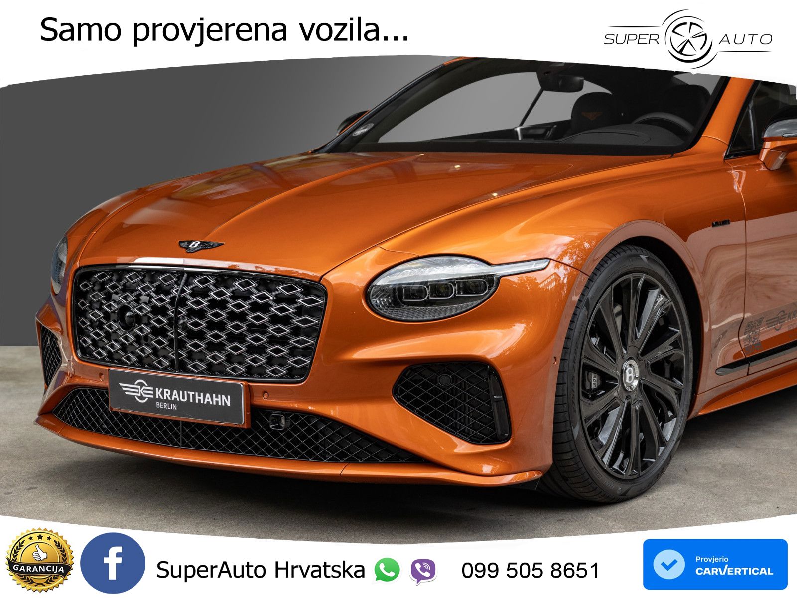 Bentley Continental GT IV 4.0 V8 TFSi (782 KS) AWD DCT LED+GR SJED+ACC