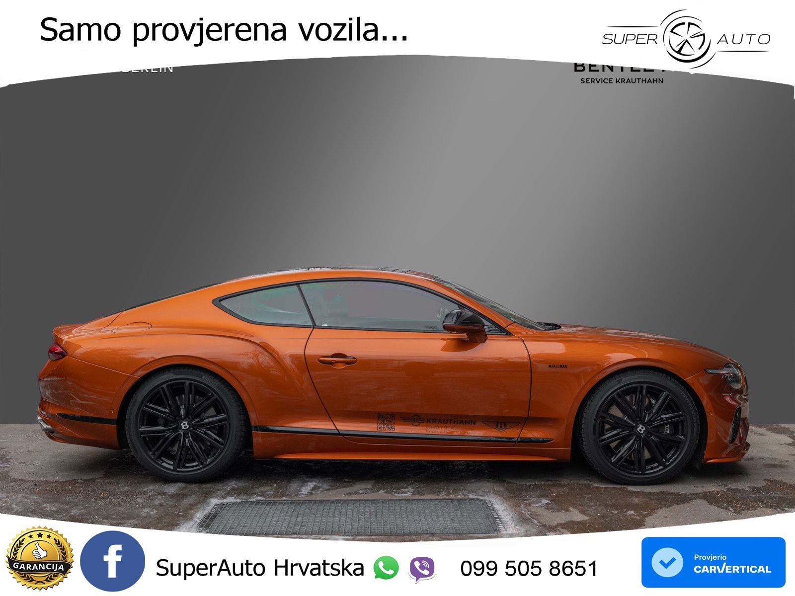 Bentley Continental GT IV 4.0 V8 TFSi (782 KS) AWD DCT LED+GR SJED+ACC