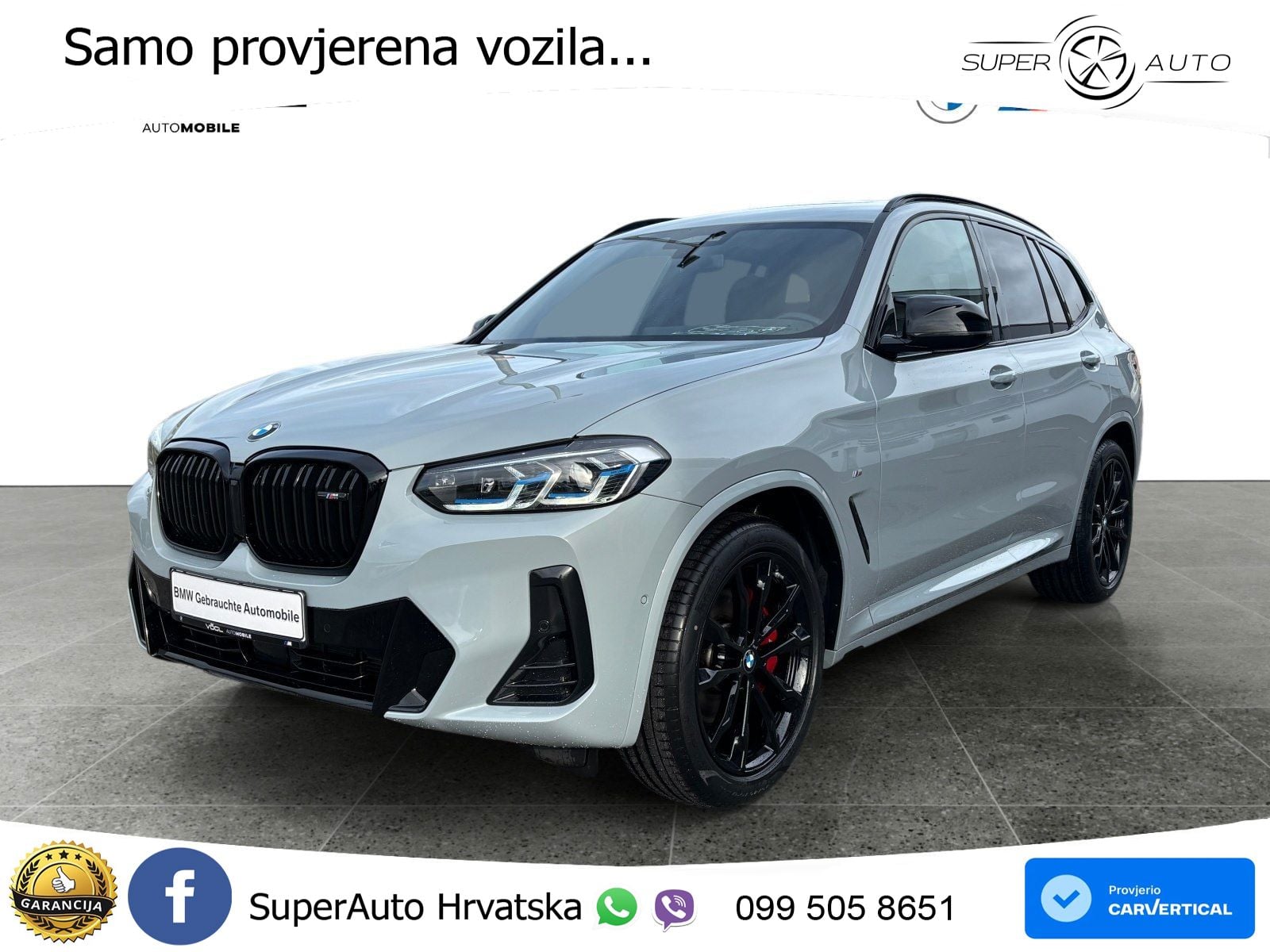 BMW X3 M40i xDrive Steptronic LED+GR SJED+ACC