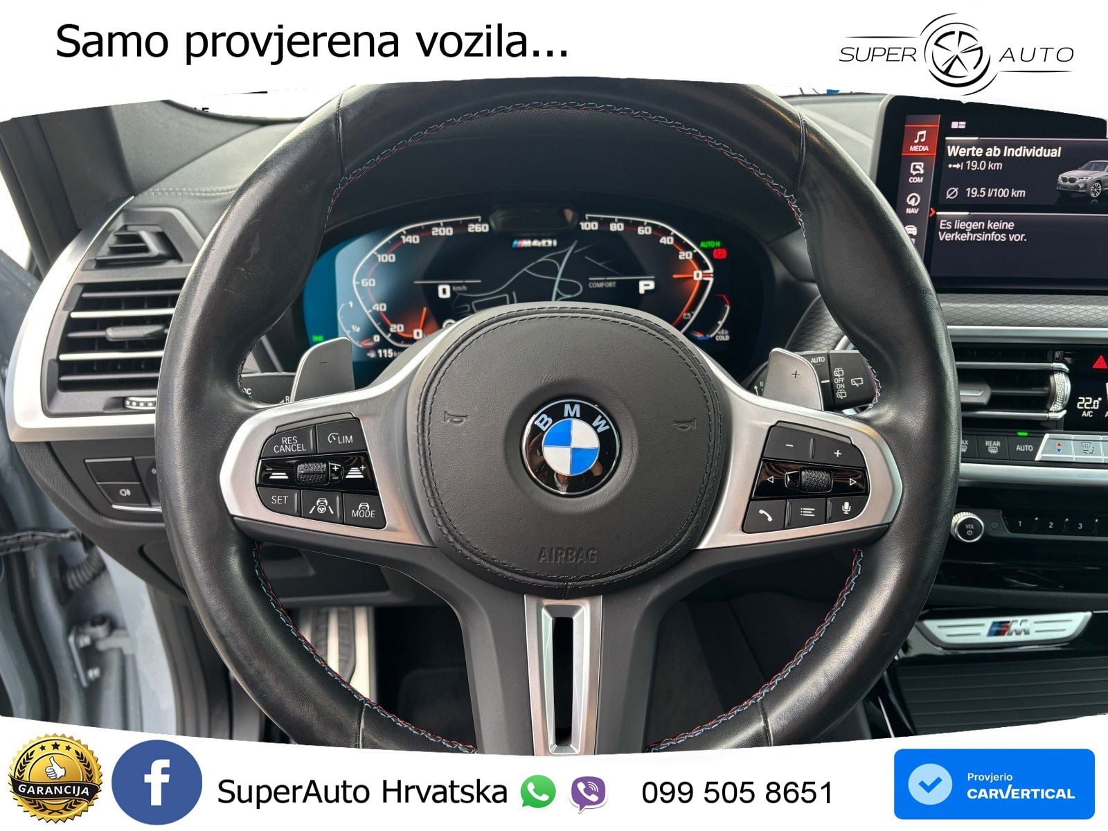 BMW X3 M40i xDrive Steptronic LED+GR SJED+ACC
