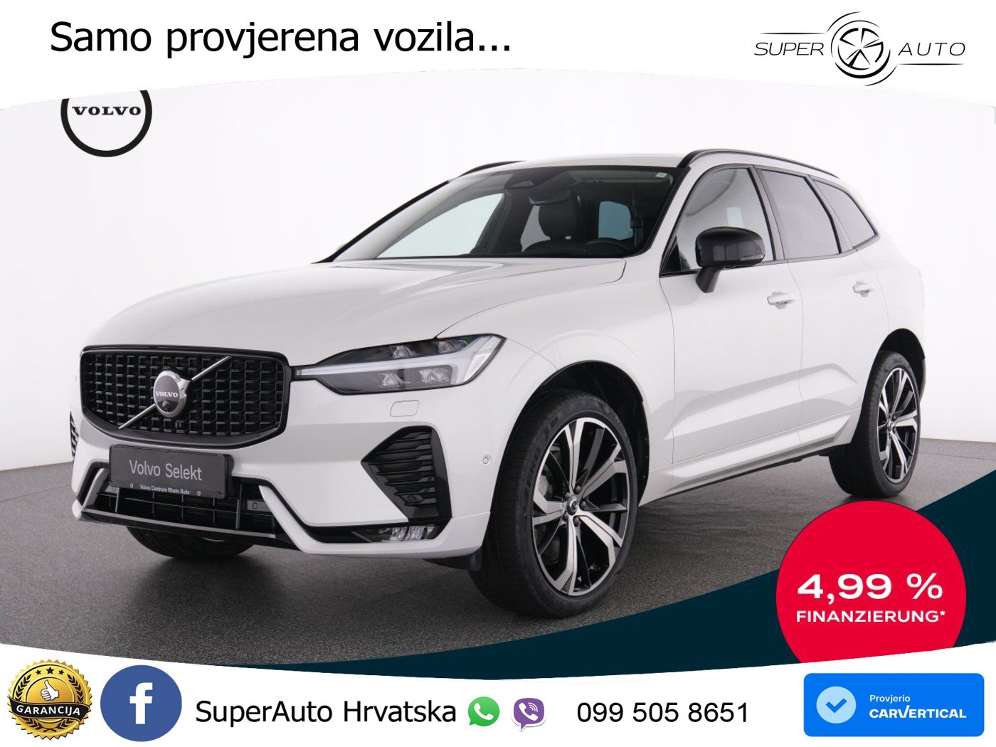 Volvo XC60 B5 Benzin AWD Geartronic LED+GR SJED+ACC
