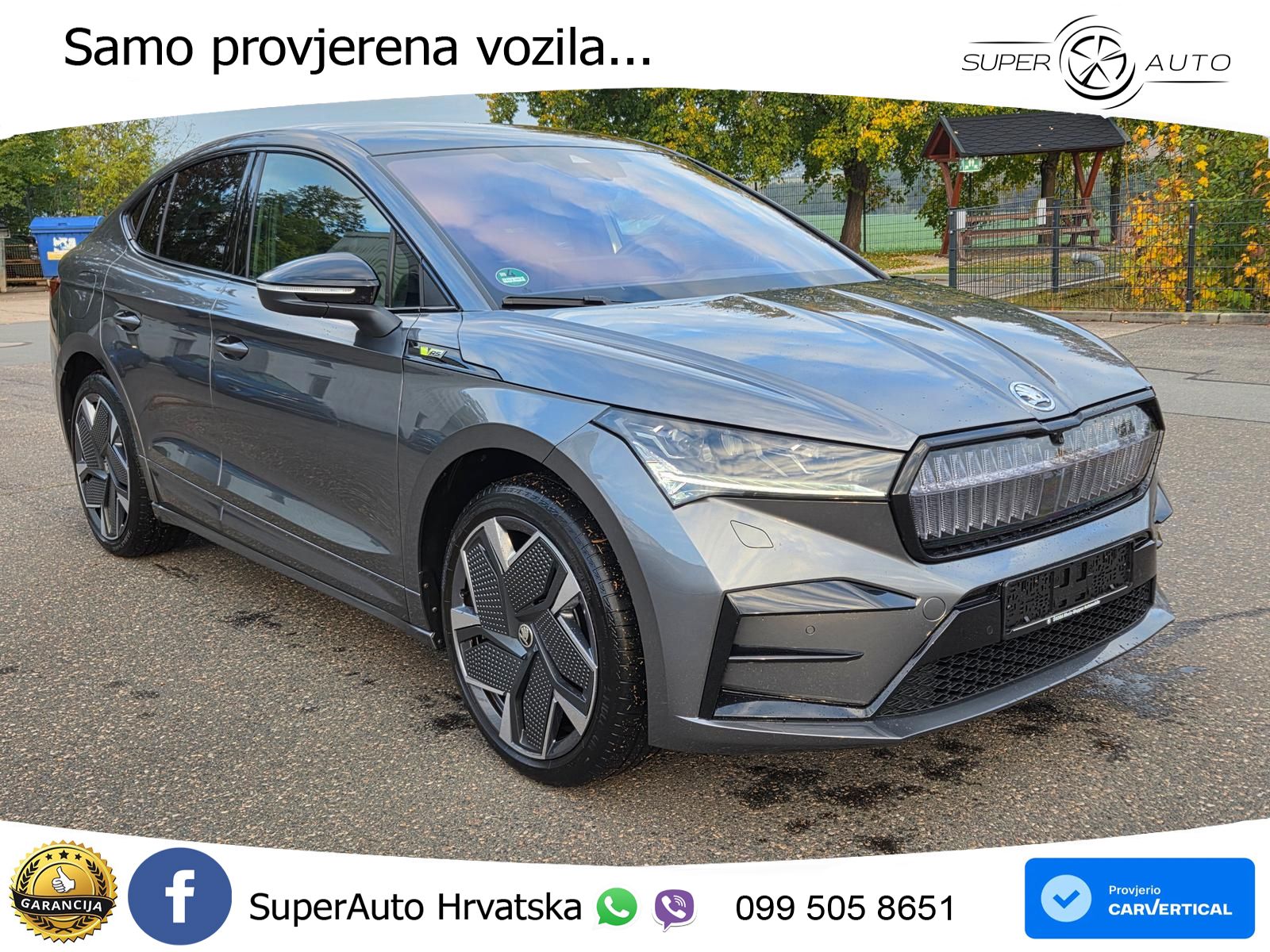 Škoda Enyaq iV RS 82 kWh (299 KS) AWD MATRIX+GR SJED+KAM