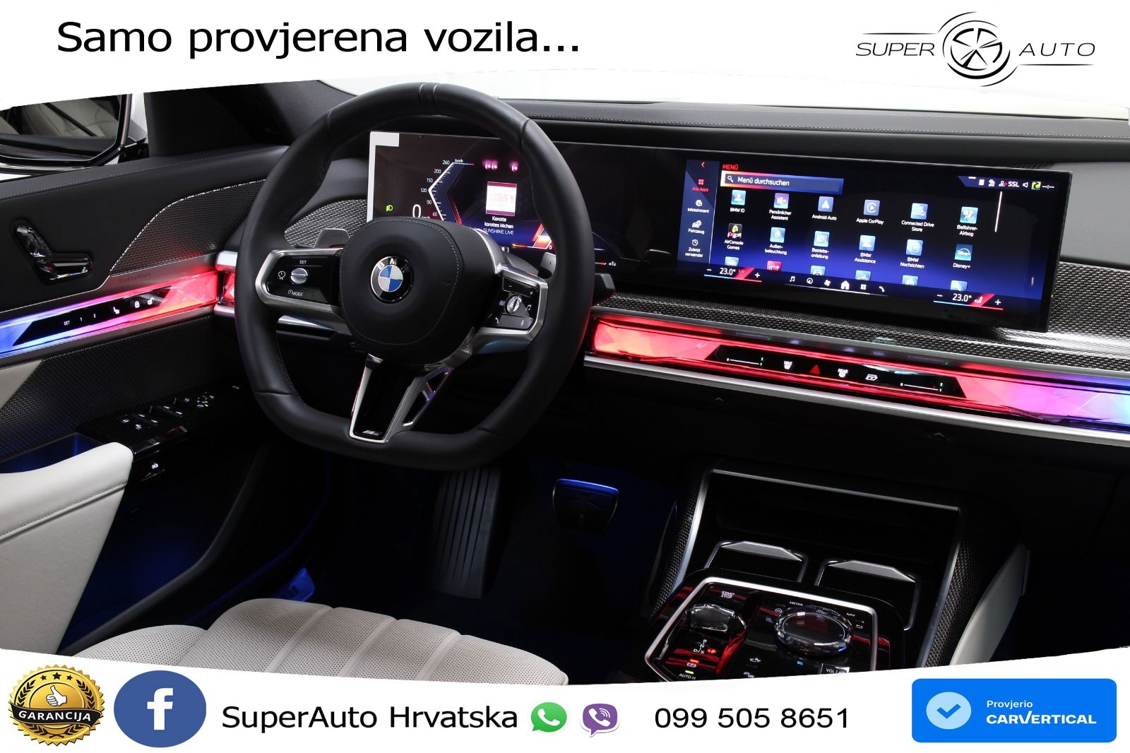 BMW 740d (299 KS) xDrive Steptronic M Sport LED+GR SJED+ACC