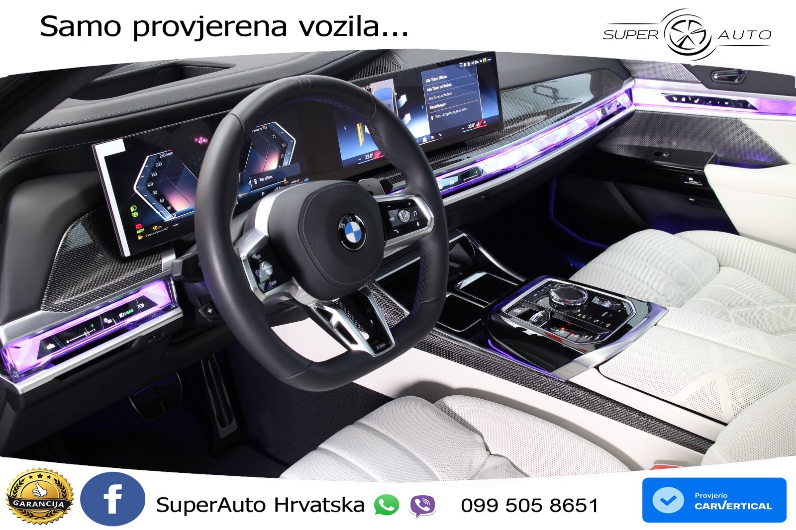 BMW 740d (299 KS) xDrive Steptronic M Sport LED+GR SJED+ACC