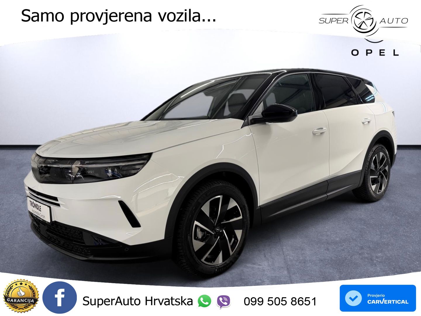 Opel Grandland 1.2 Turbo (145 KS) Hybrid eDCT GS ACC+GR SJED+360+PANO