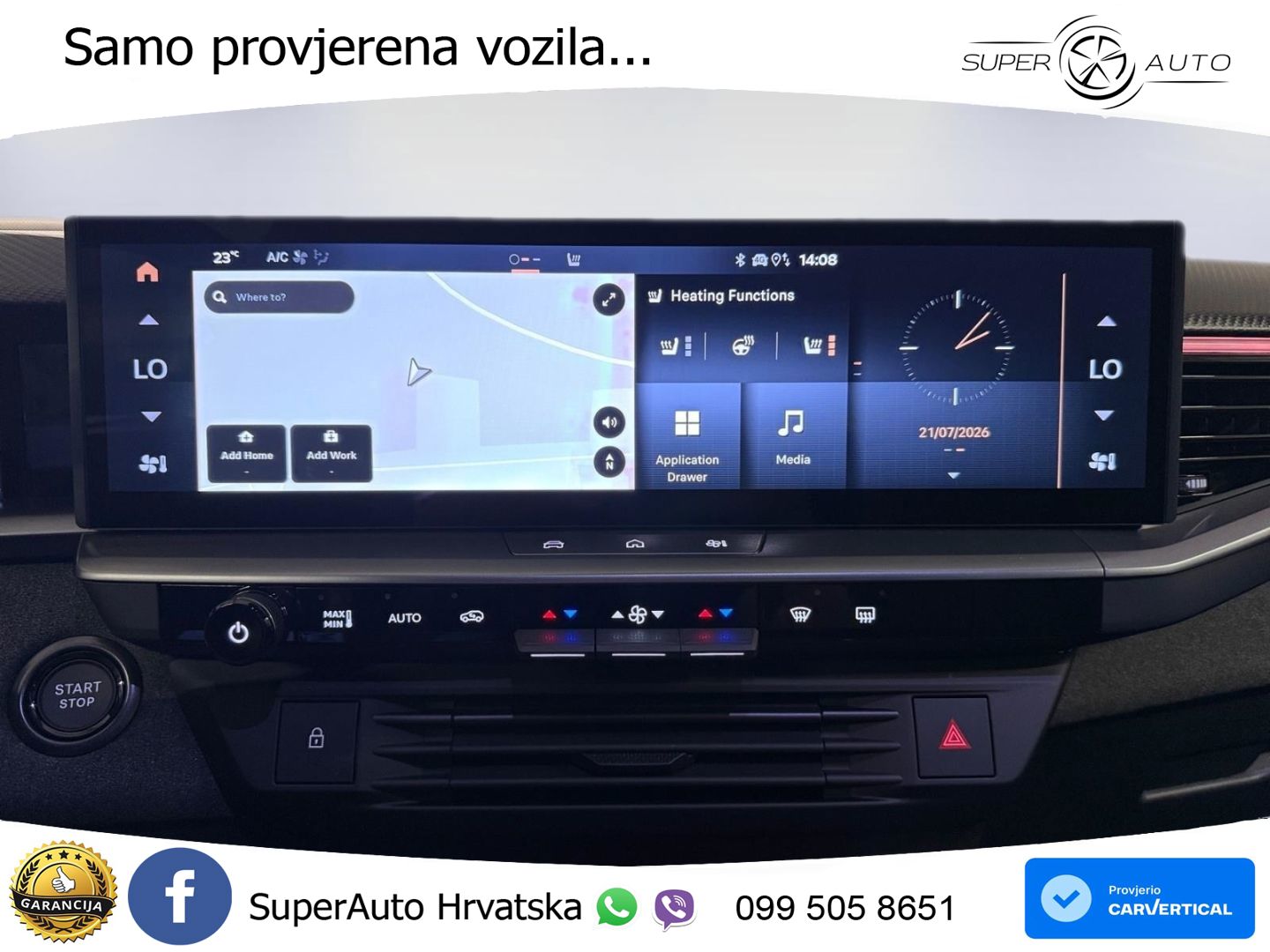 Opel Grandland 1.2 Turbo (145 KS) Hybrid eDCT GS ACC+GR SJED+360+PANO