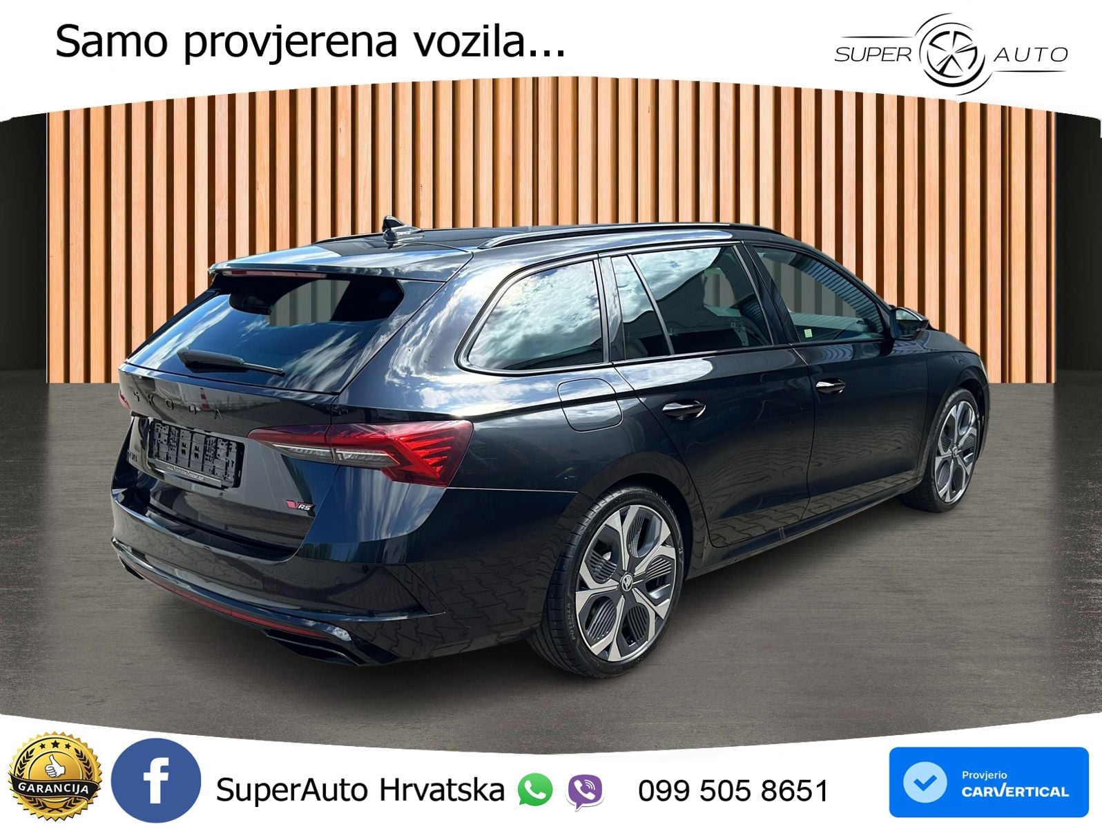 Škoda Octavia Combi RS 2.0 TSI (265 KS) DSG MATRIX+GR SJED+KAM