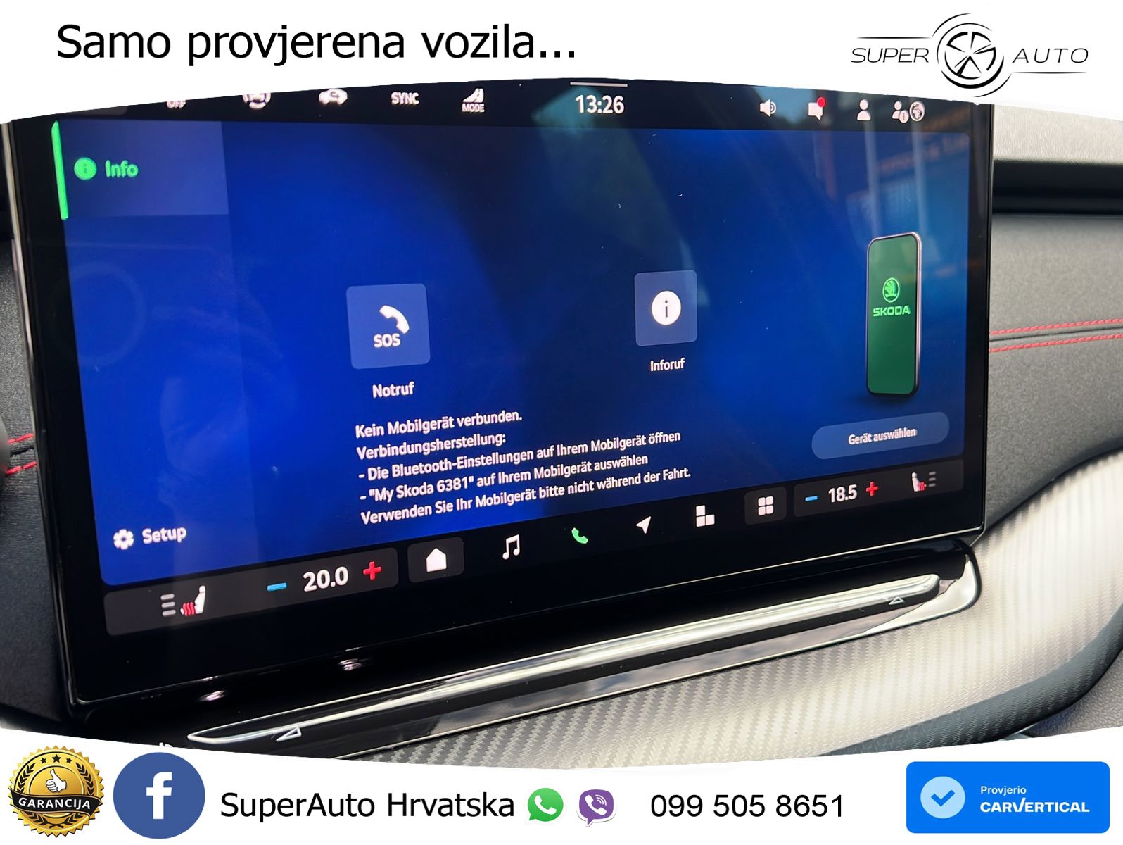 Škoda Octavia Combi RS 2.0 TSI (265 KS) DSG MATRIX+GR SJED+KAM