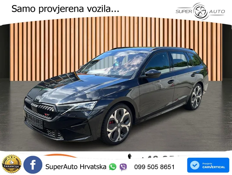 Škoda Octavia Combi RS 2.0 TSI (265 KS) DSG MATRIX+GR SJED+KAM