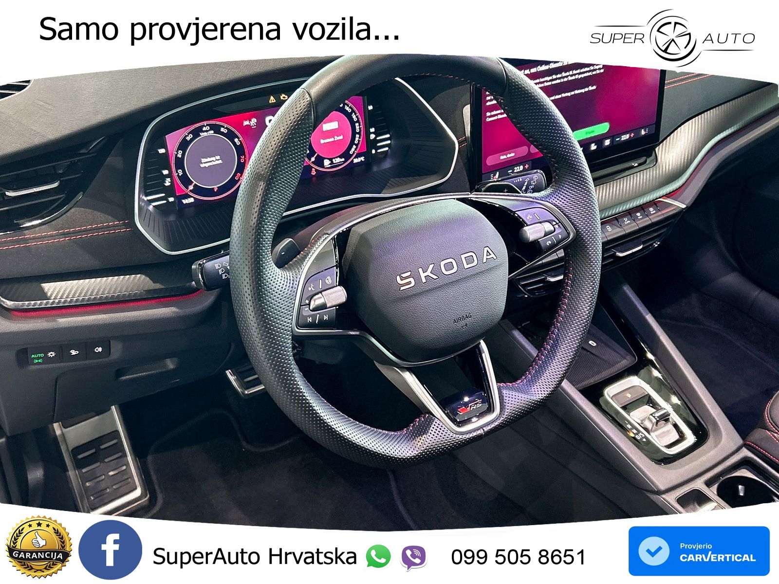 Škoda Octavia Combi RS 2.0 TSI (265 KS) DSG MATRIX+GR SJED+KAM