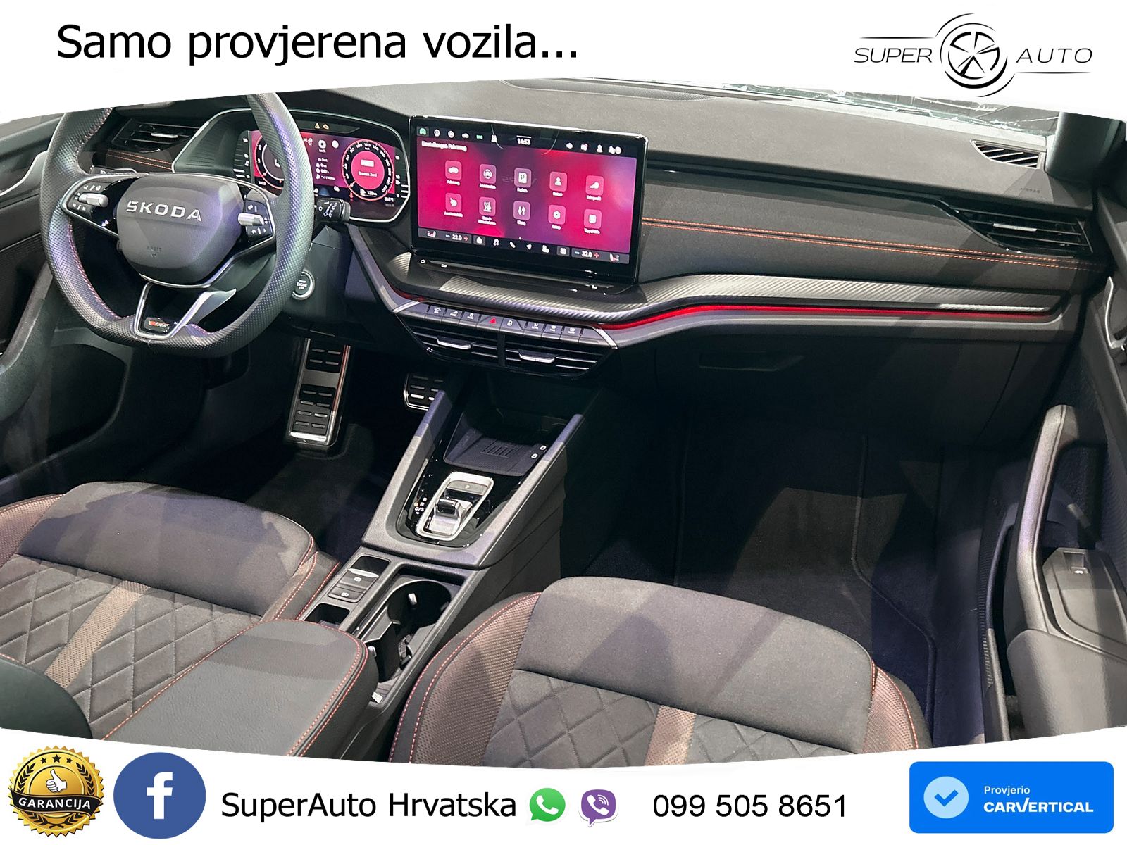 Škoda Octavia Combi RS 2.0 TSI (265 KS) DSG MATRIX+GR SJED+KAM