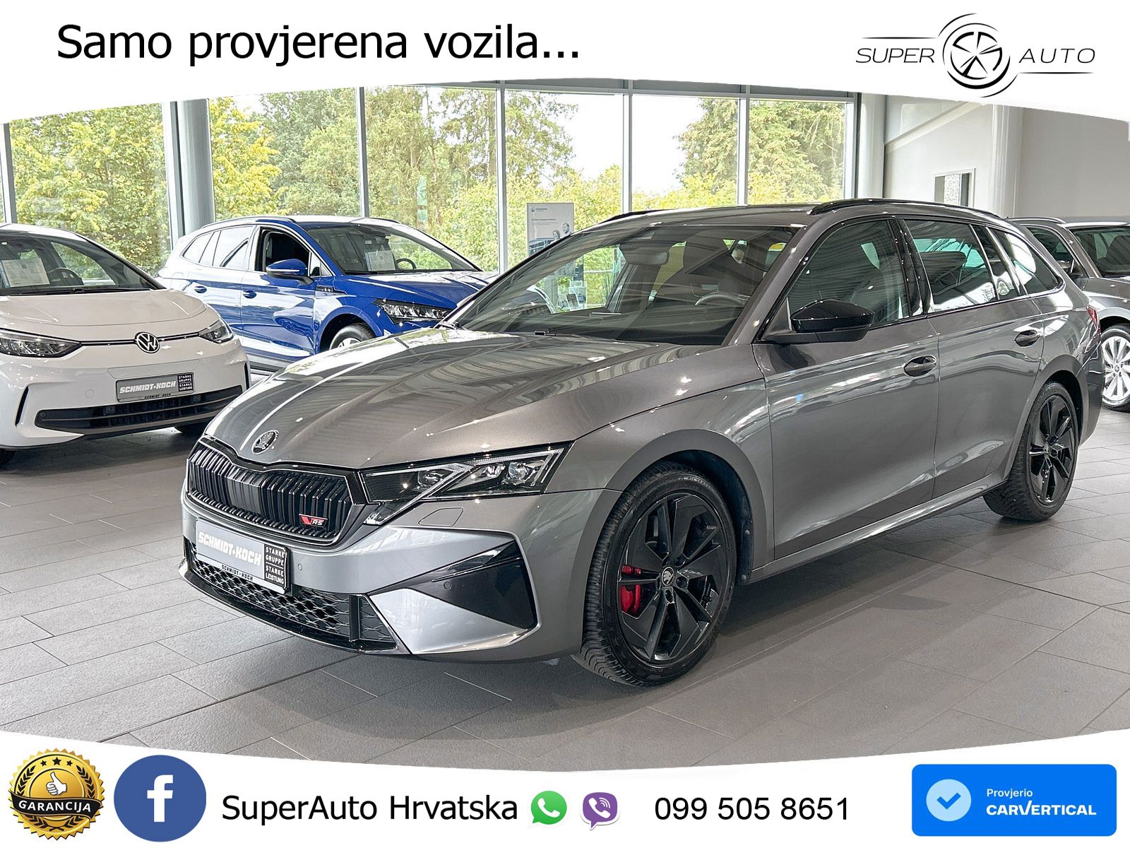 Škoda Octavia Combi RS 2.0 TSI (265 KS) DSG MATRIX+GR SJED+KAM