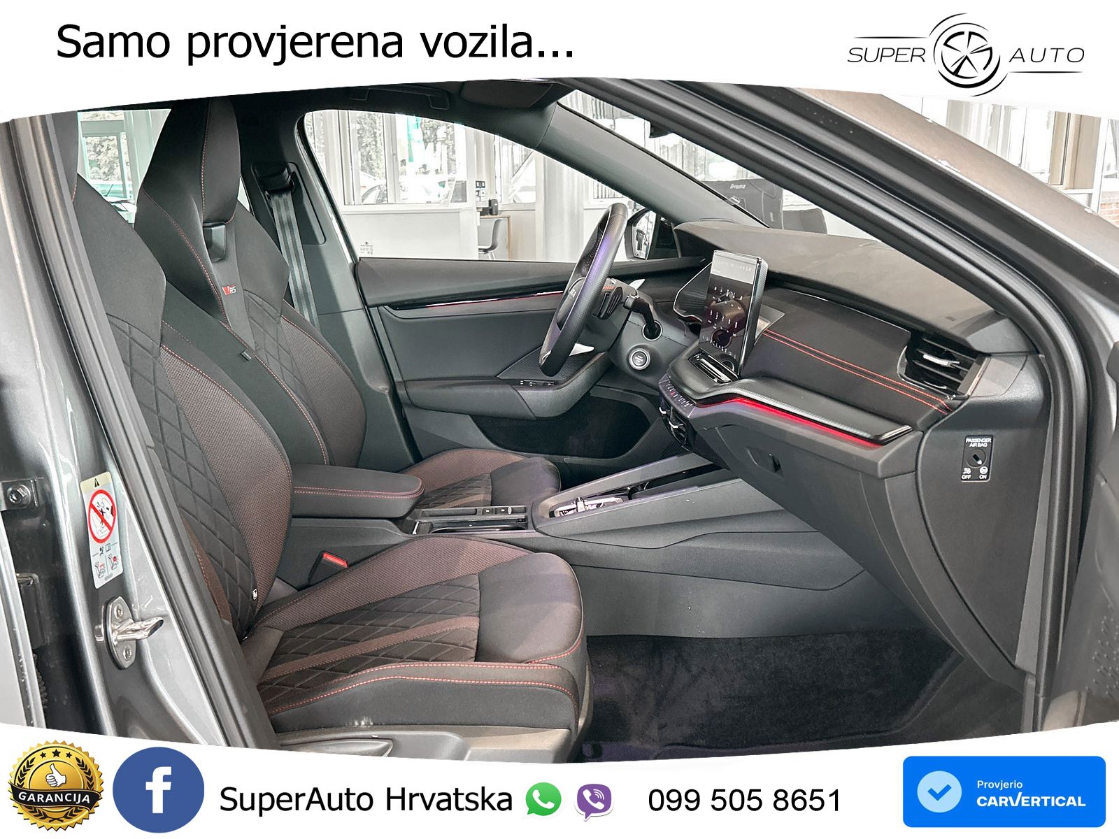 Škoda Octavia Combi RS 2.0 TSI (265 KS) DSG MATRIX+GR SJED+KAM