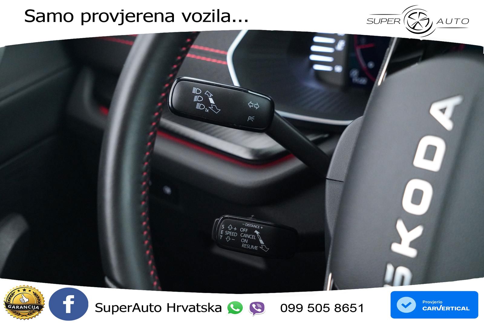 Škoda Octavia Combi RS 2.0 TSI (265 KS) DSG MATRIX+GR SJED+KAM