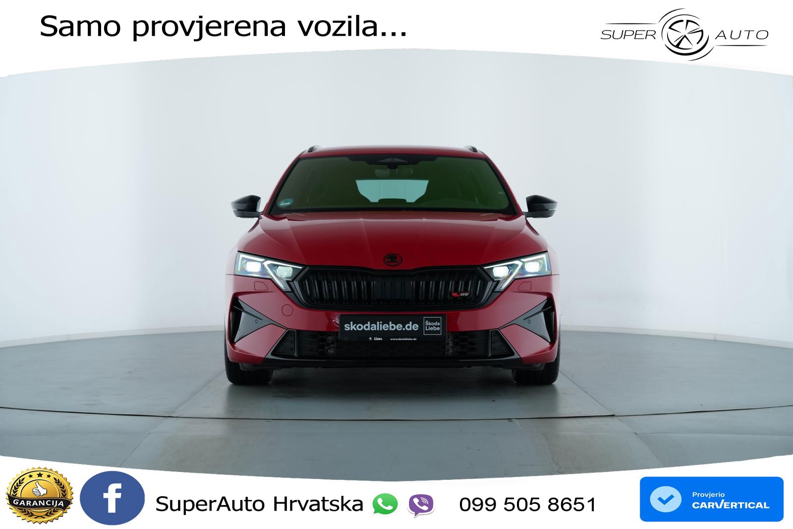 Škoda Octavia Combi RS 2.0 TSI (265 KS) DSG MATRIX+GR SJED+KAM