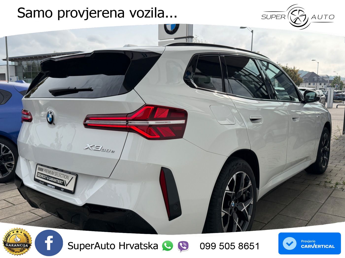 BMW X3 30e xDrive Steptronic M Sport LED+GR SJED+ACC
