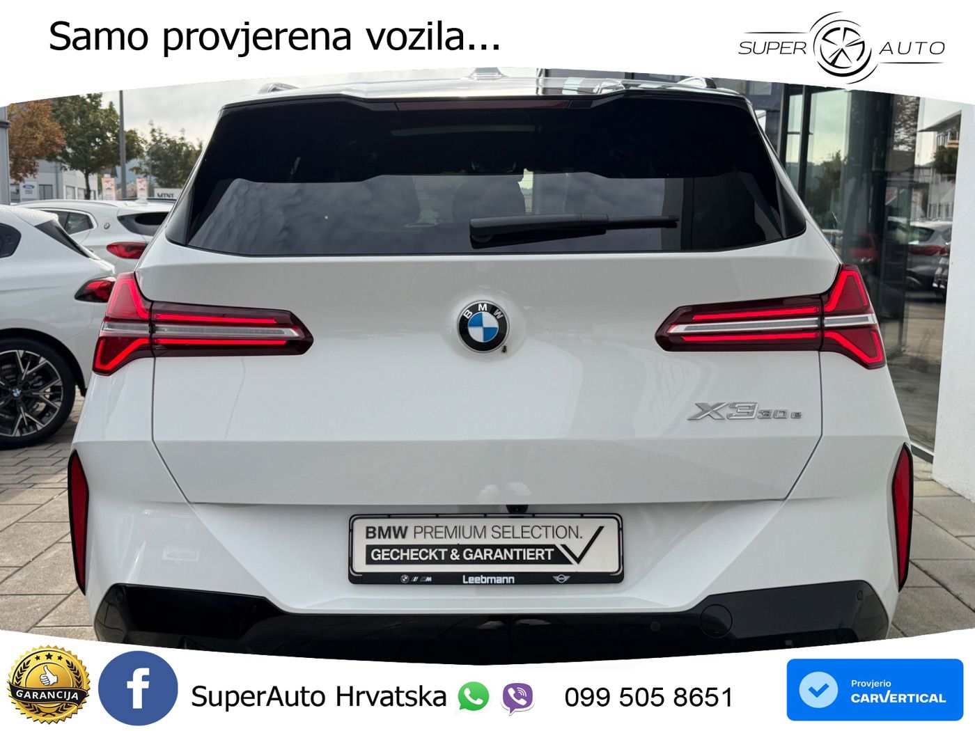 BMW X3 30e xDrive Steptronic M Sport LED+GR SJED+ACC