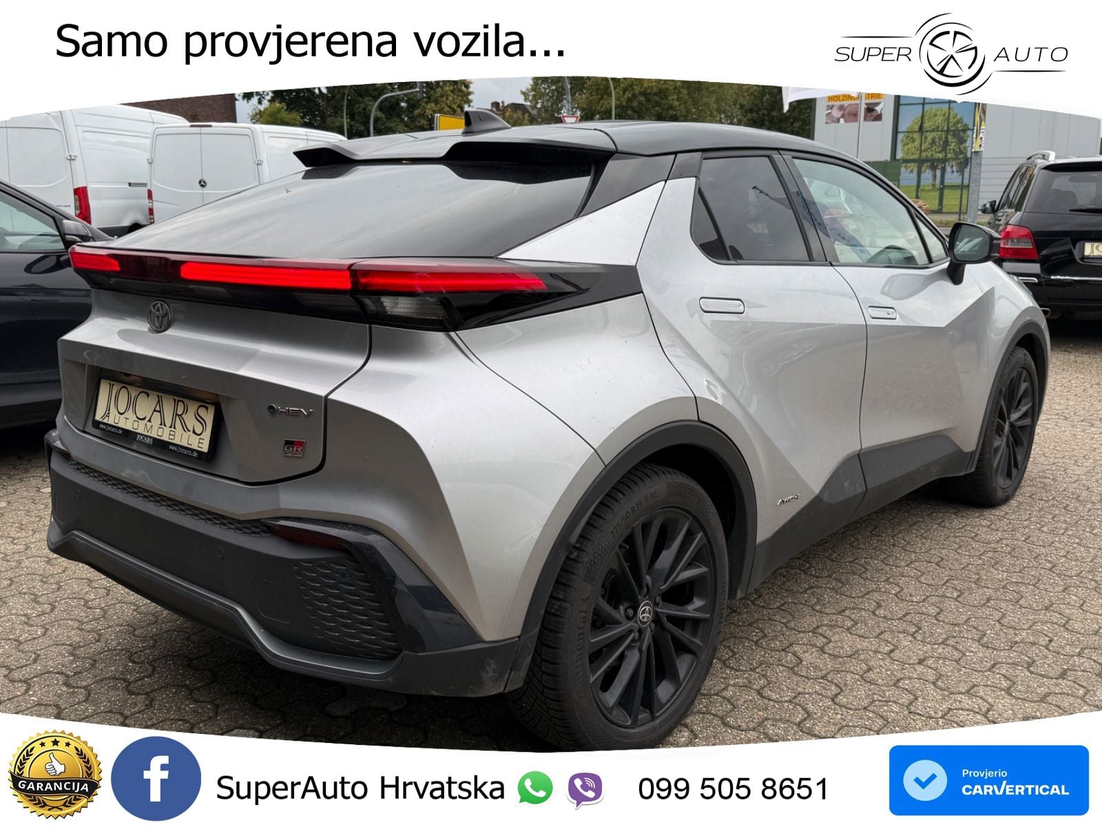 Toyota C-HR 2.0 (198 KS) Hybrid AWD e-CVT GR Sport LED+GR SJED+ACC