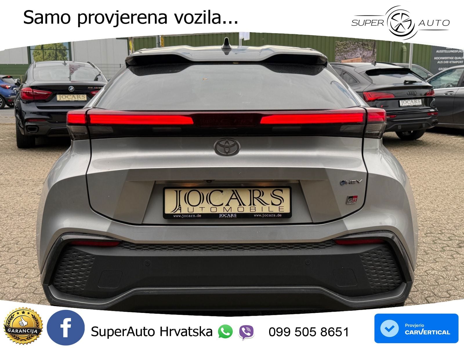 Toyota C-HR 2.0 (198 KS) Hybrid AWD e-CVT GR Sport LED+GR SJED+ACC