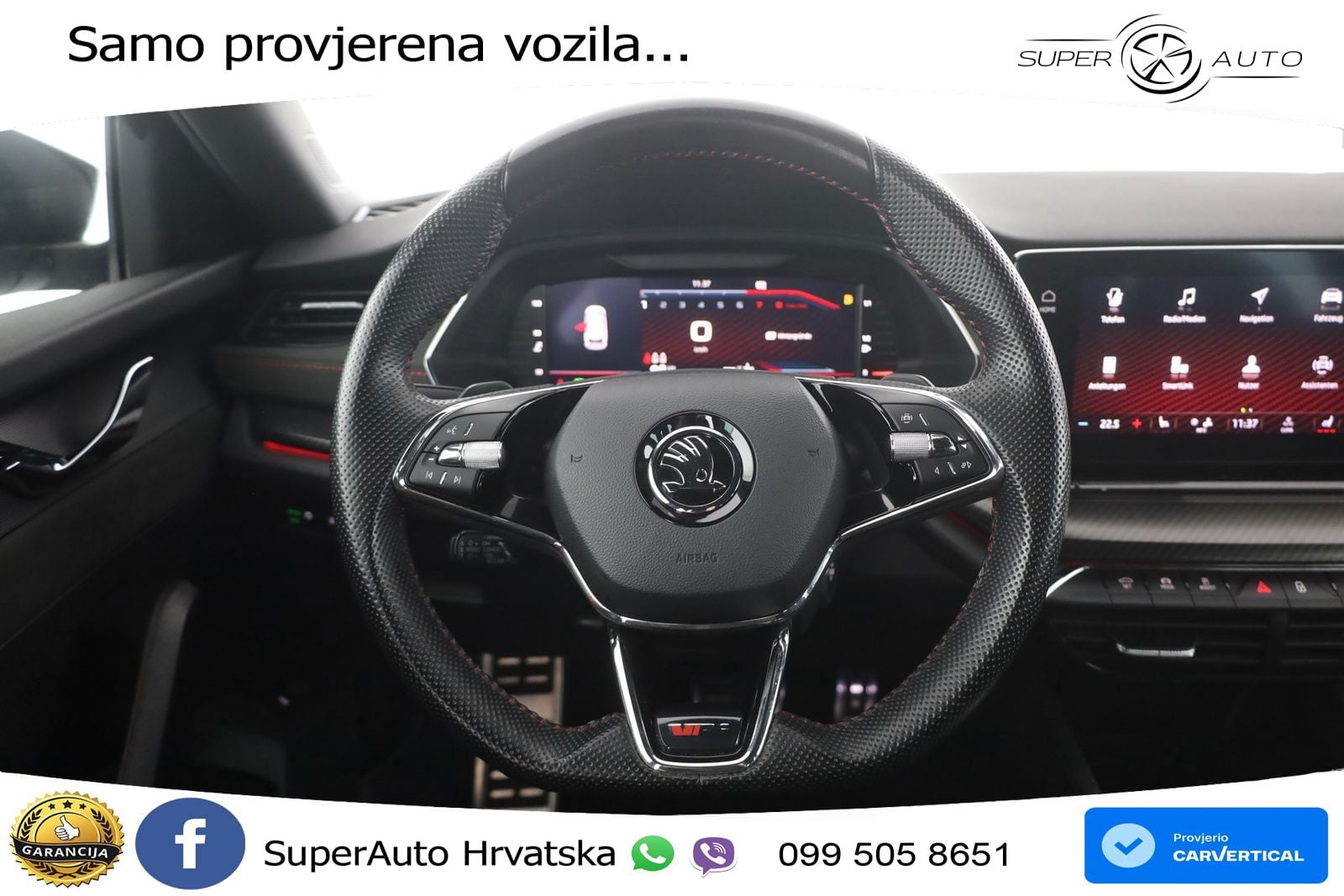 Škoda Octavia Combi RS 2.0 TSI (245 KS) DSG LED+GR SJED+ACC