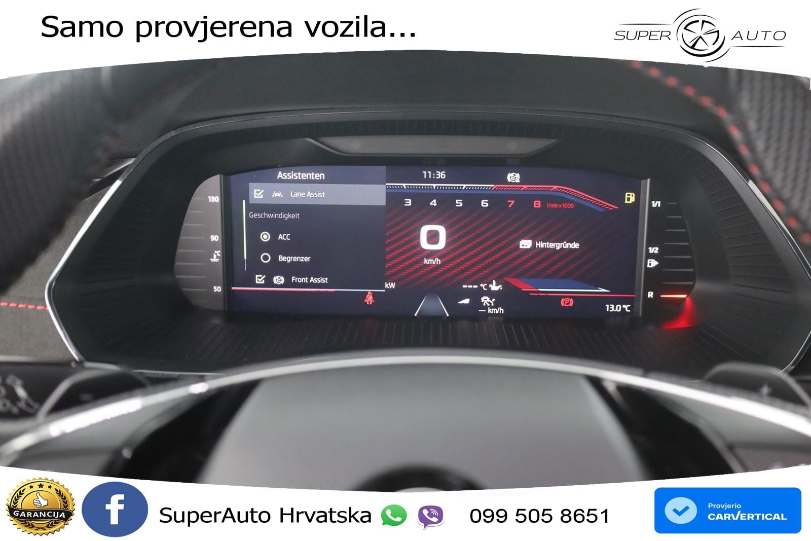 Škoda Octavia Combi RS 2.0 TSI (245 KS) DSG LED+GR SJED+ACC