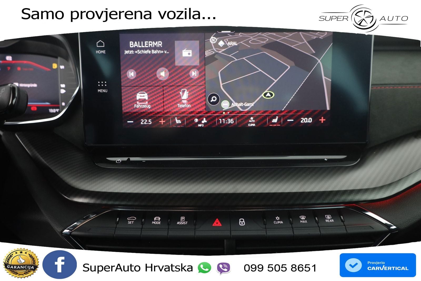 Škoda Octavia Combi RS 2.0 TSI (245 KS) DSG LED+GR SJED+ACC