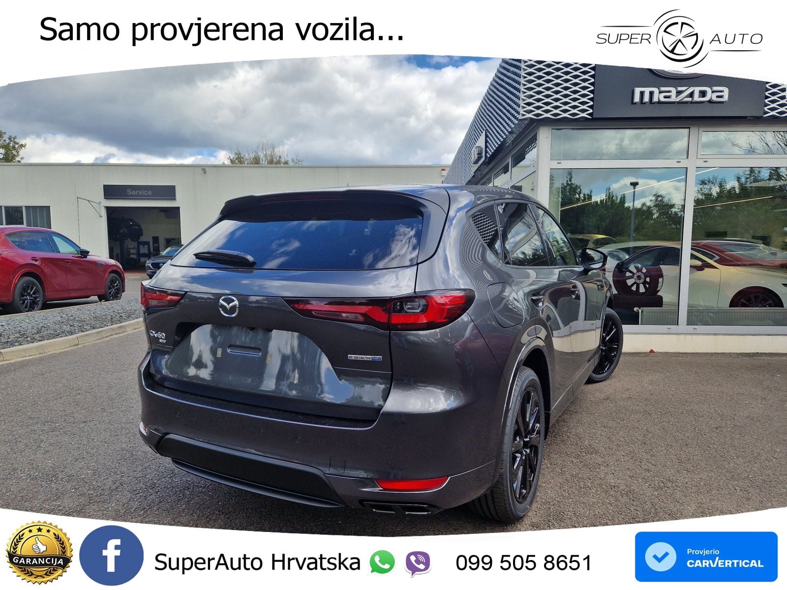 Mazda CX-60 3.3 e-Skyactiv D (254 KS) AWD Automatic ACC+HEAD+4xGR SJED+360+PANO