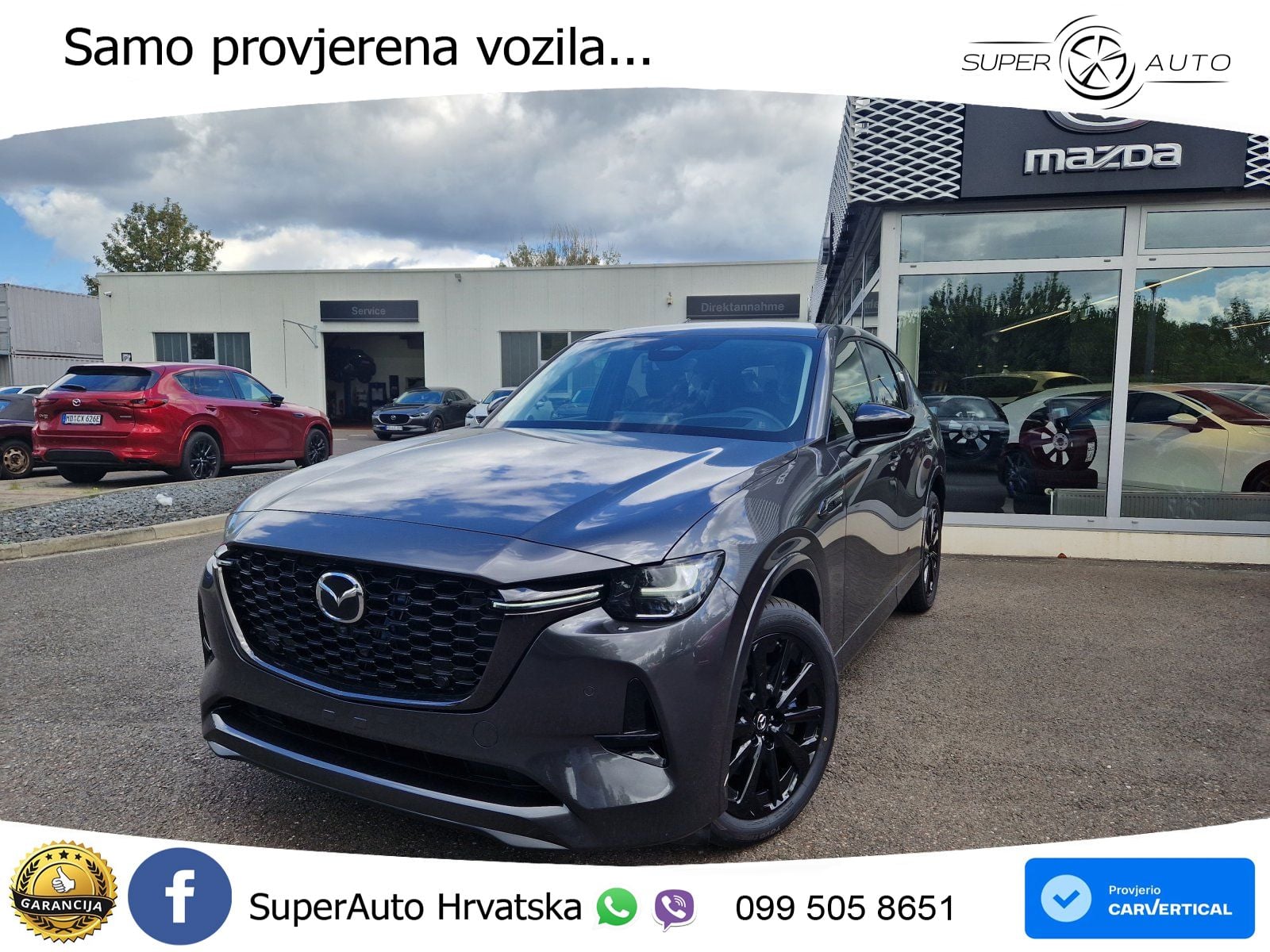 Mazda CX-60 3.3 e-Skyactiv D (254 KS) AWD Automatic ACC+HEAD+4xGR SJED+360+PANO