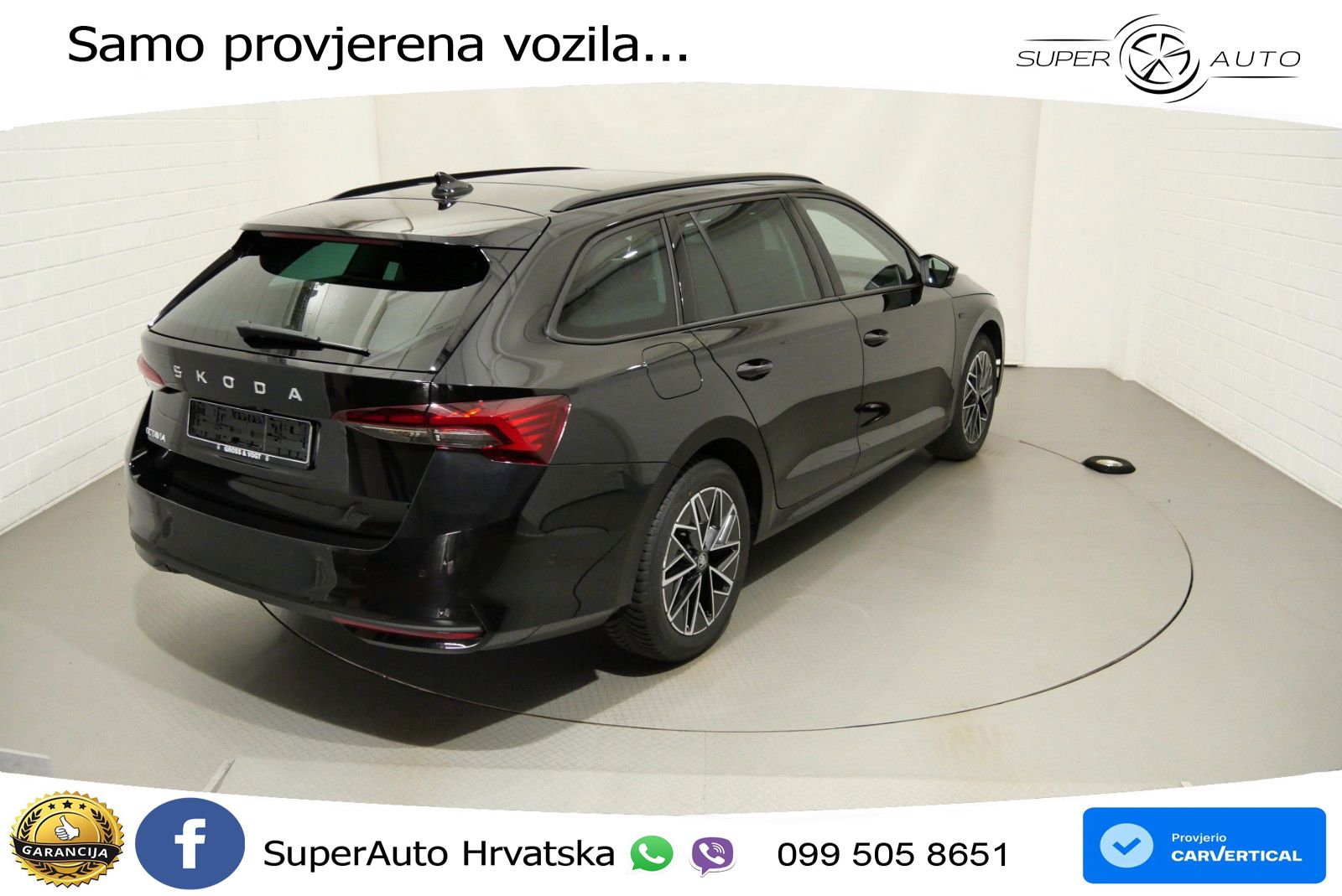 Škoda Octavia Combi 2.0 TDI (150 KS) DSG LED+GR SJED+ACC