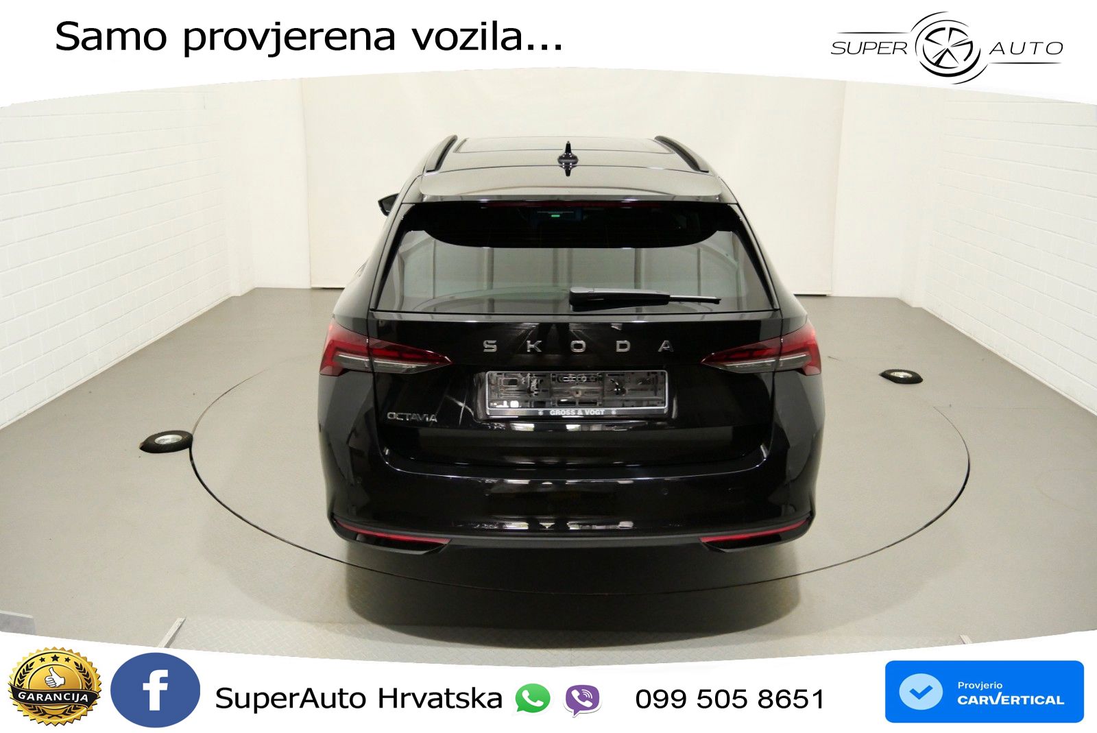 Škoda Octavia Combi 2.0 TDI (150 KS) DSG LED+GR SJED+ACC