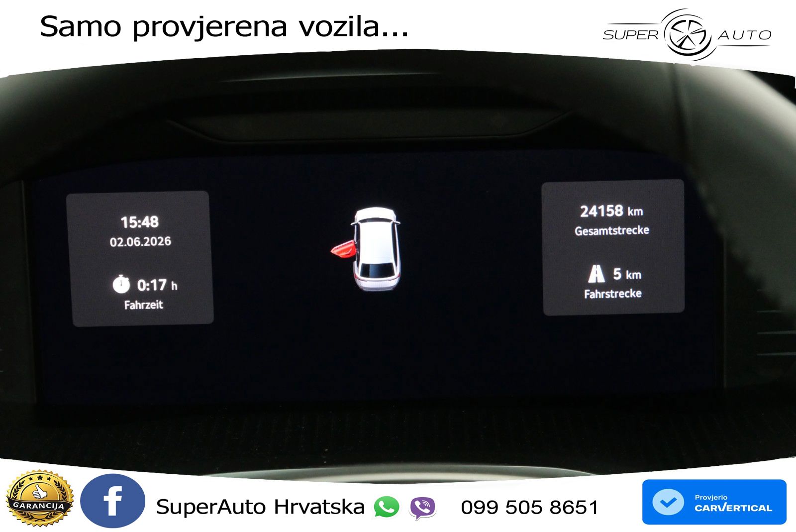 Škoda Octavia Combi 2.0 TDI (150 KS) DSG LED+GR SJED+ACC