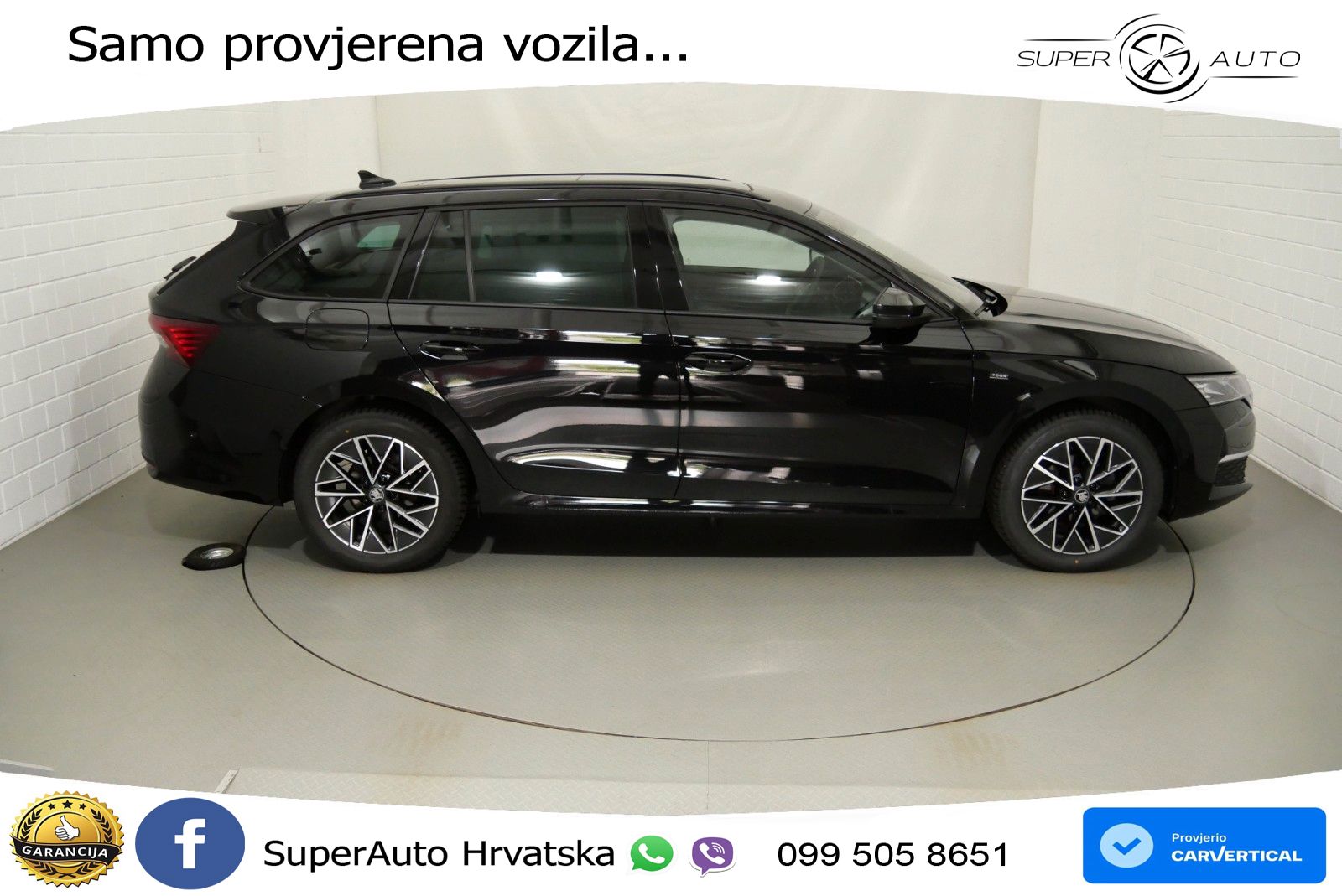 Škoda Octavia Combi 2.0 TDI (150 KS) DSG LED+GR SJED+ACC