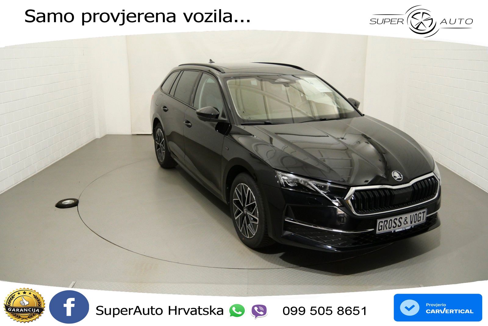 Škoda Octavia Combi 2.0 TDI (150 KS) DSG LED+GR SJED+ACC