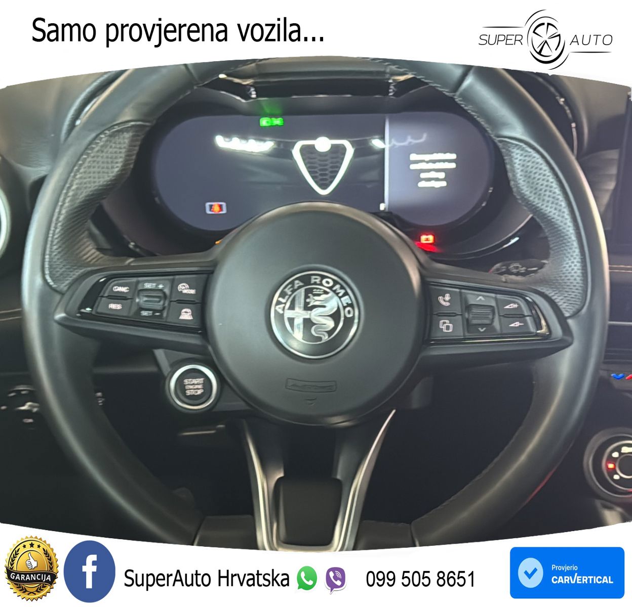 Alfa Romeo Tonale 1.5 VGT (160 KS) 48V-Hybrid TCT LED+GR SJED+ACC