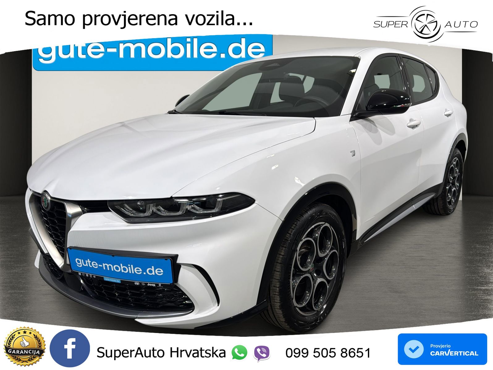 Alfa Romeo Tonale 1.5 VGT (160 KS) 48V-Hybrid TCT LED+GR SJED+ACC
