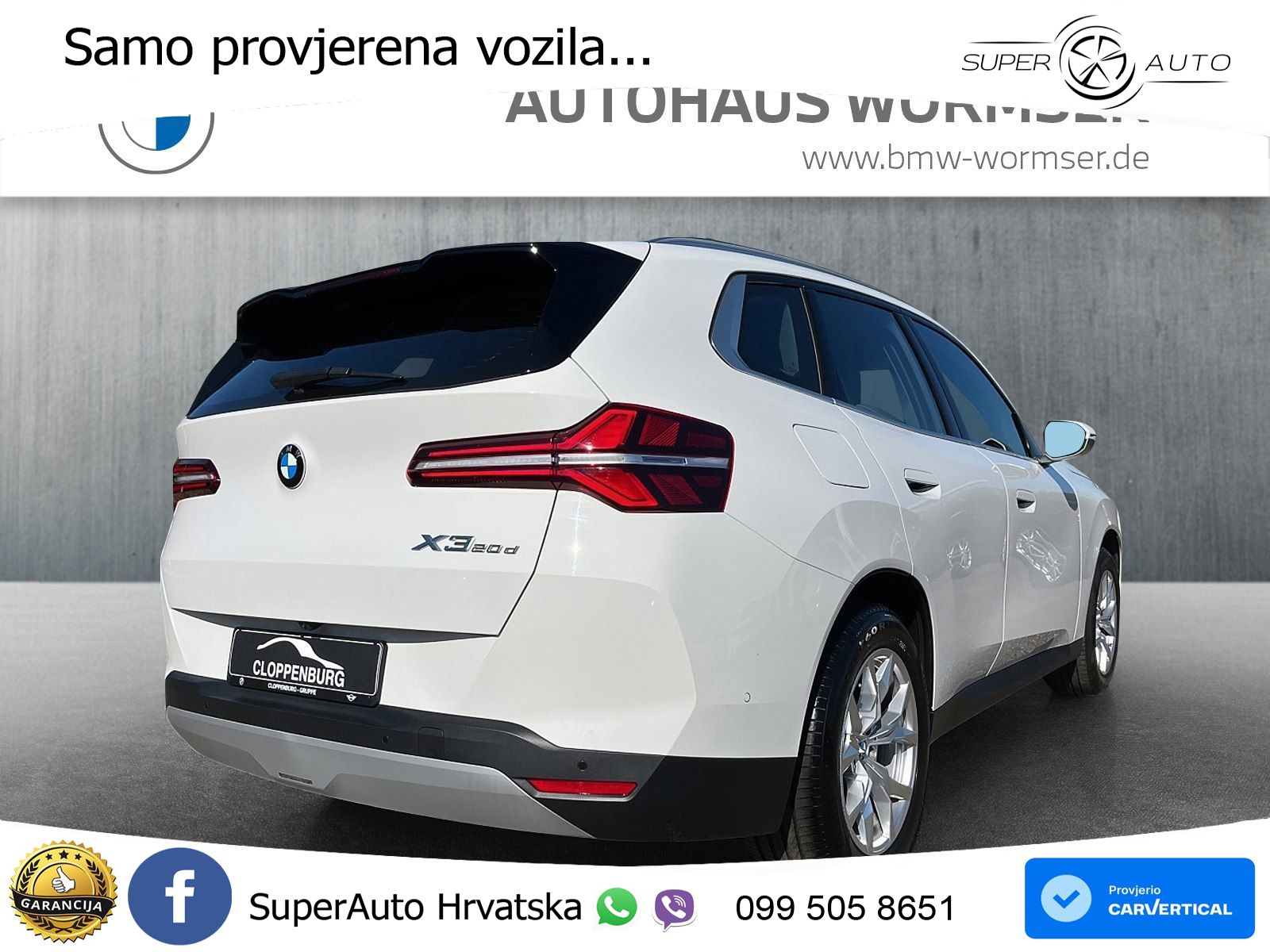 BMW X3 20d xDrive Steptronic