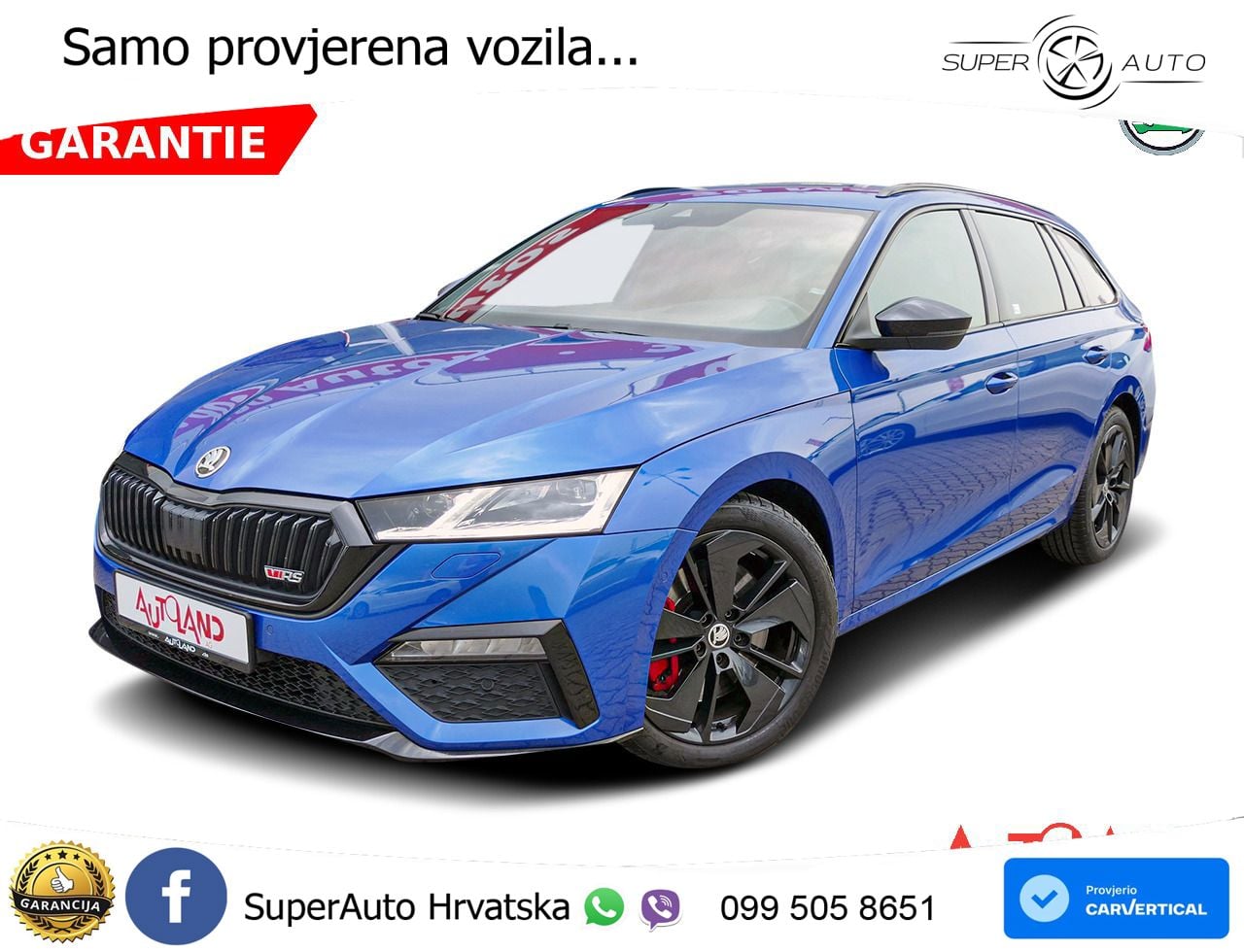 Škoda Octavia Combi RS 2.0 TSI (245 KS) DSG