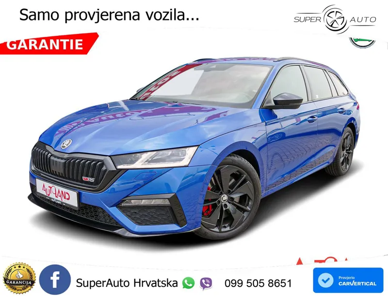 Škoda Octavia Combi RS 2.0 TSI (245 KS) DSG