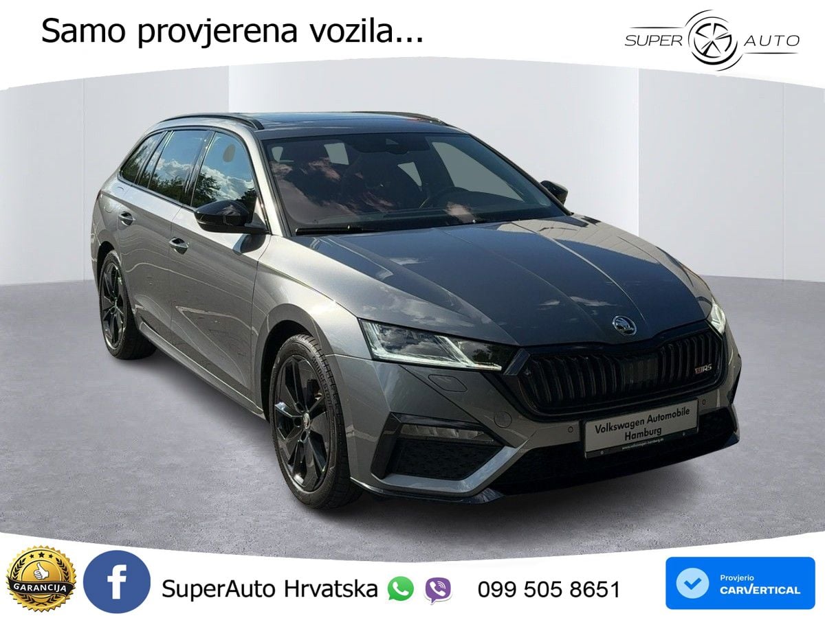 Škoda Octavia Combi RS 2.0 TDI (200 KS) 4x4 DSG