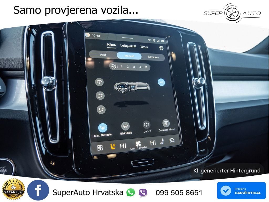 Volvo XC40 2.0 B3 163 KS Automatic LED+GR SJED+ACC