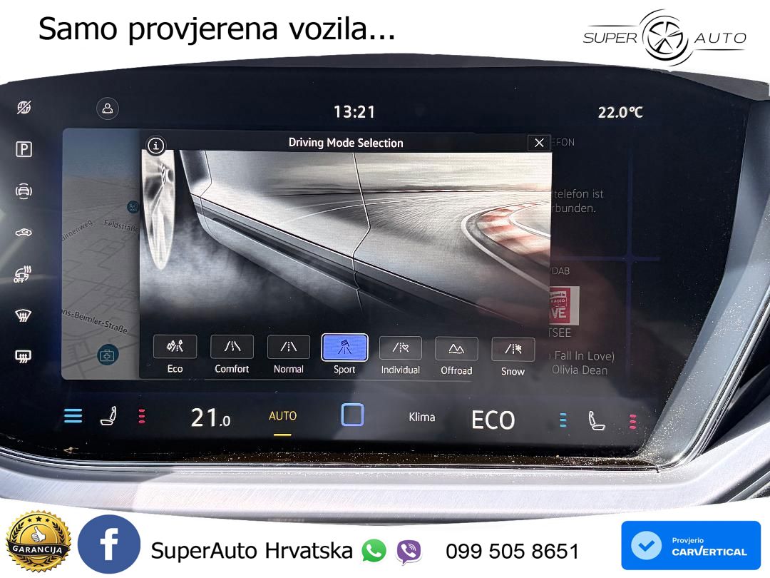 Volkswagen Touareg 3.0 V6 TDI (286 KS) 4MOTION Tiptronic ZRAČNI+ACC+GR SJED+KAM+PANO