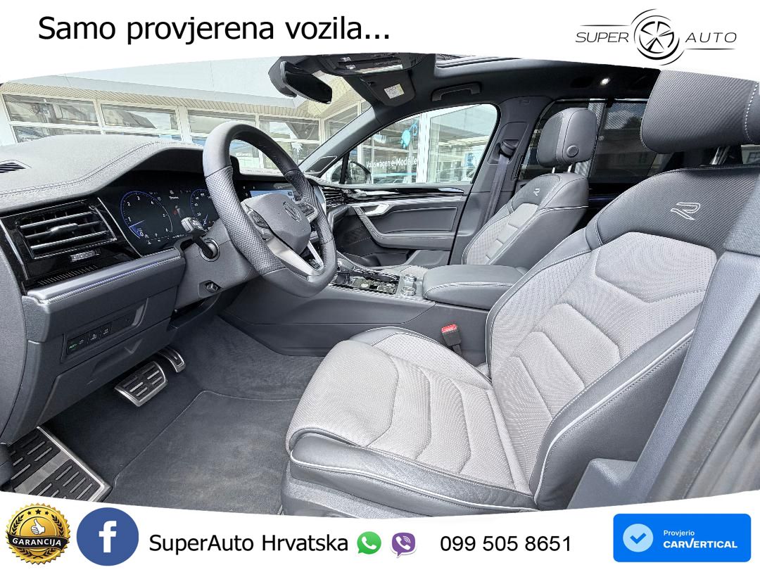 Volkswagen Touareg 3.0 V6 TDI (286 KS) 4MOTION Tiptronic ZRAČNI+ACC+GR SJED+KAM+PANO