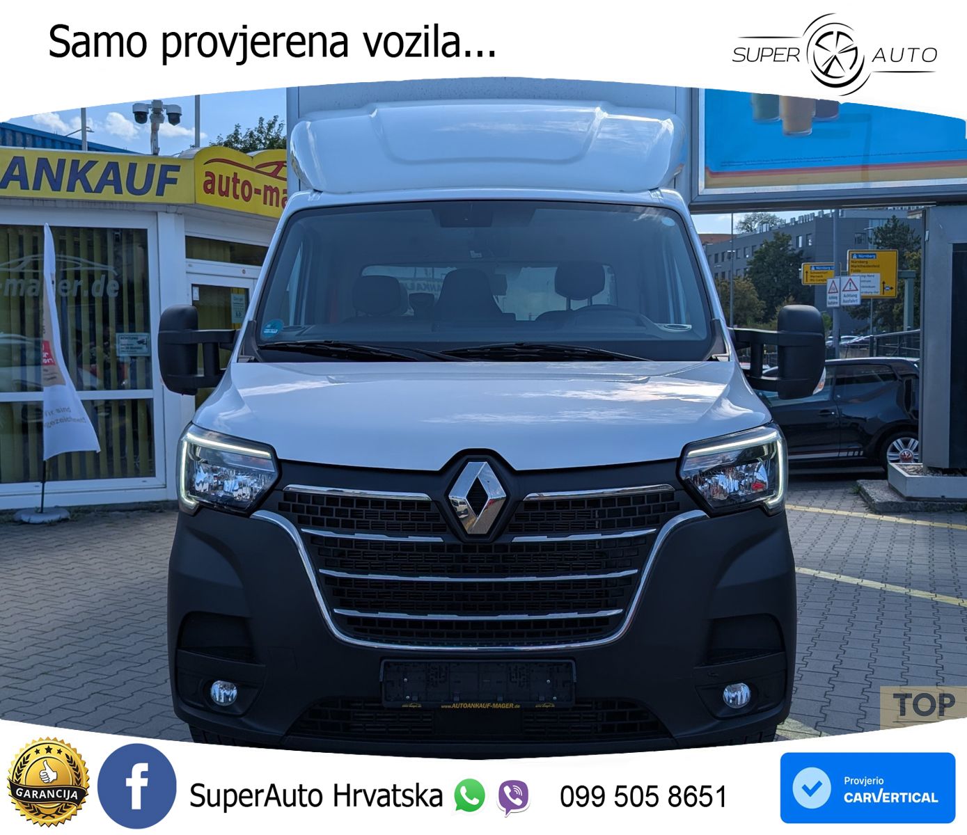 Renault Master III Koffer2.3dCi 3,5t*2Hd*Ladebord*Garant 163 KS