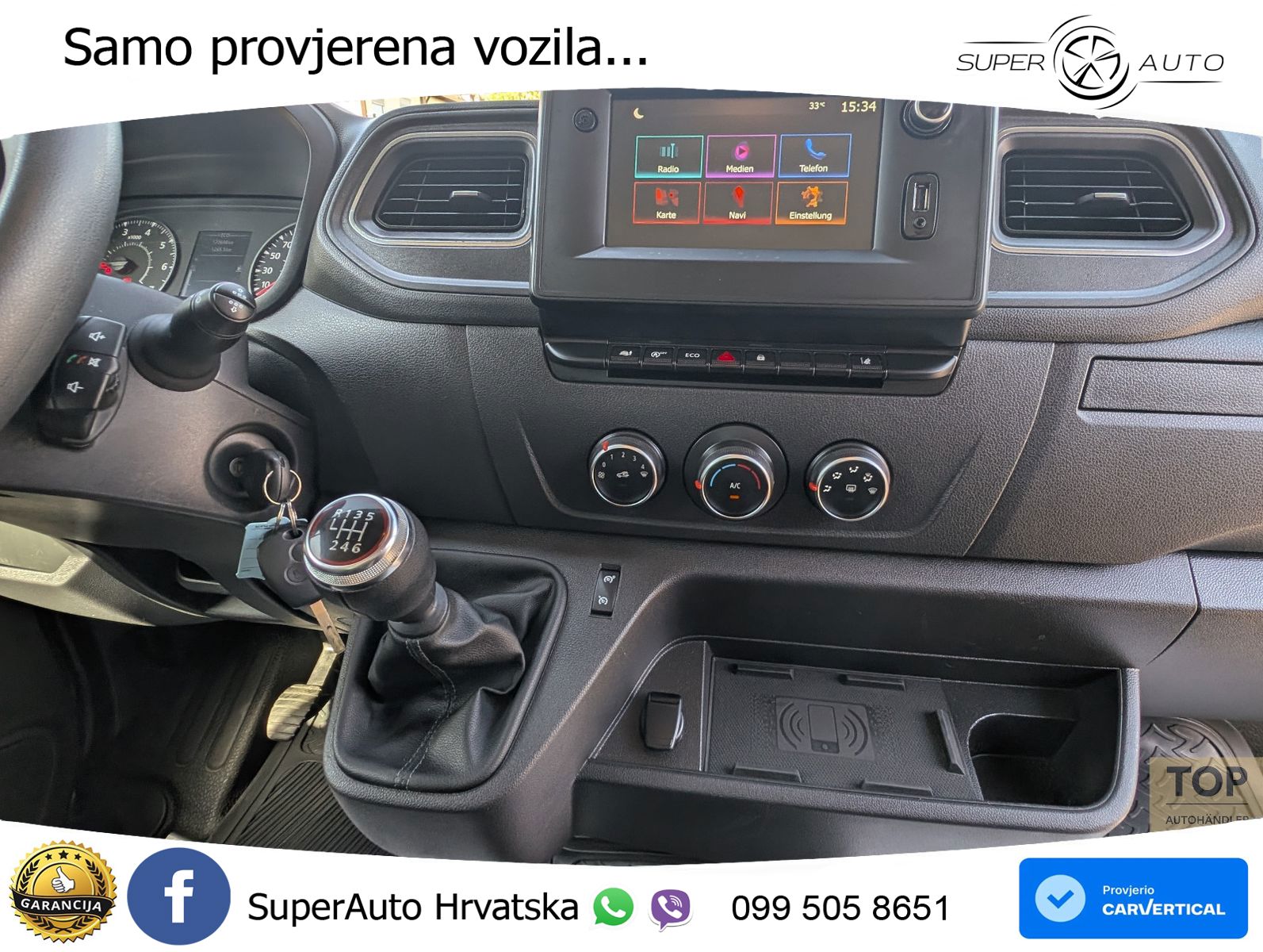 Renault Master III Koffer2.3dCi 3,5t*2Hd*Ladebord*Garant 163 KS