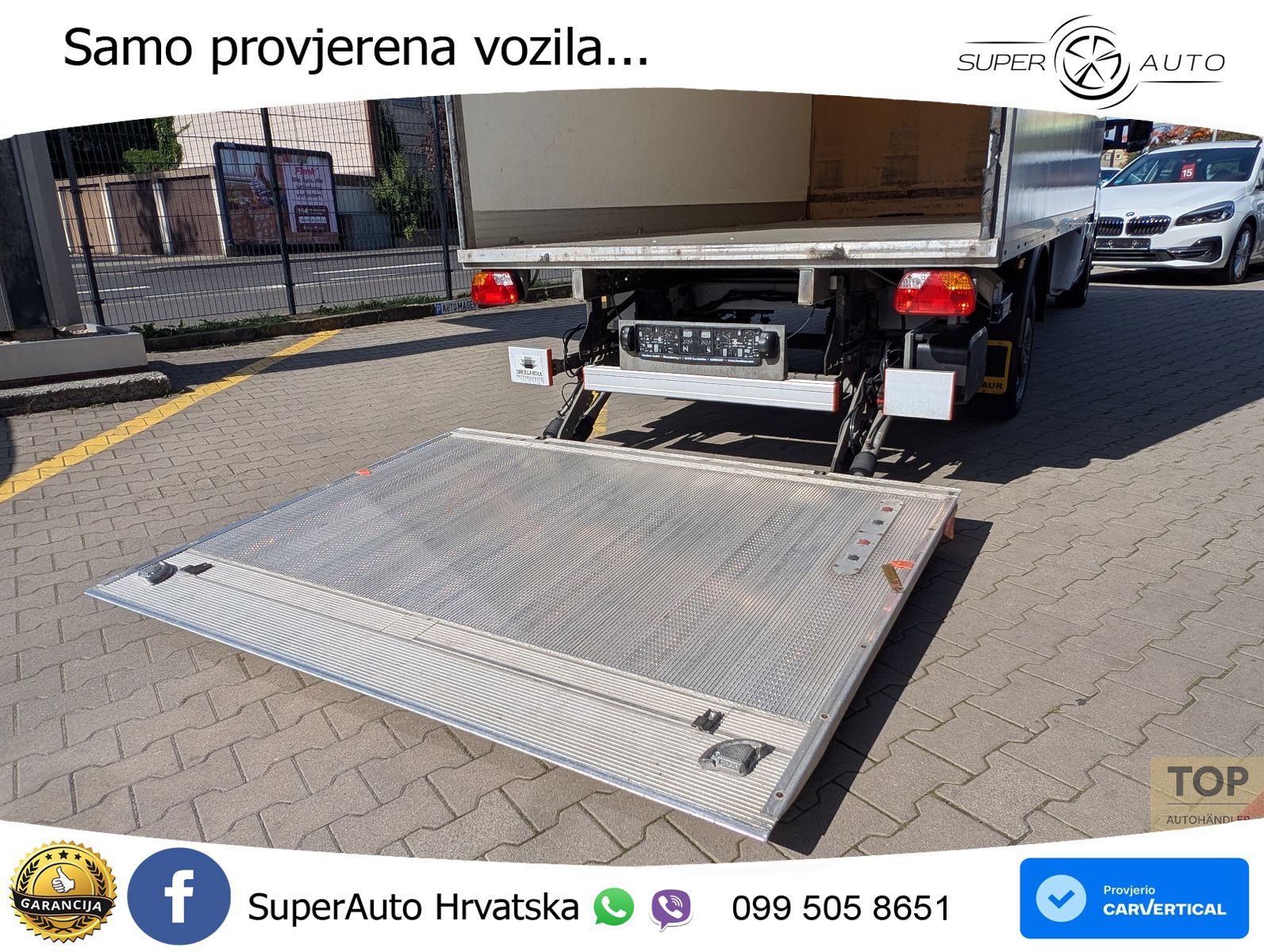 Renault Master III Koffer2.3dCi 3,5t*2Hd*Ladebord*Garant 163 KS