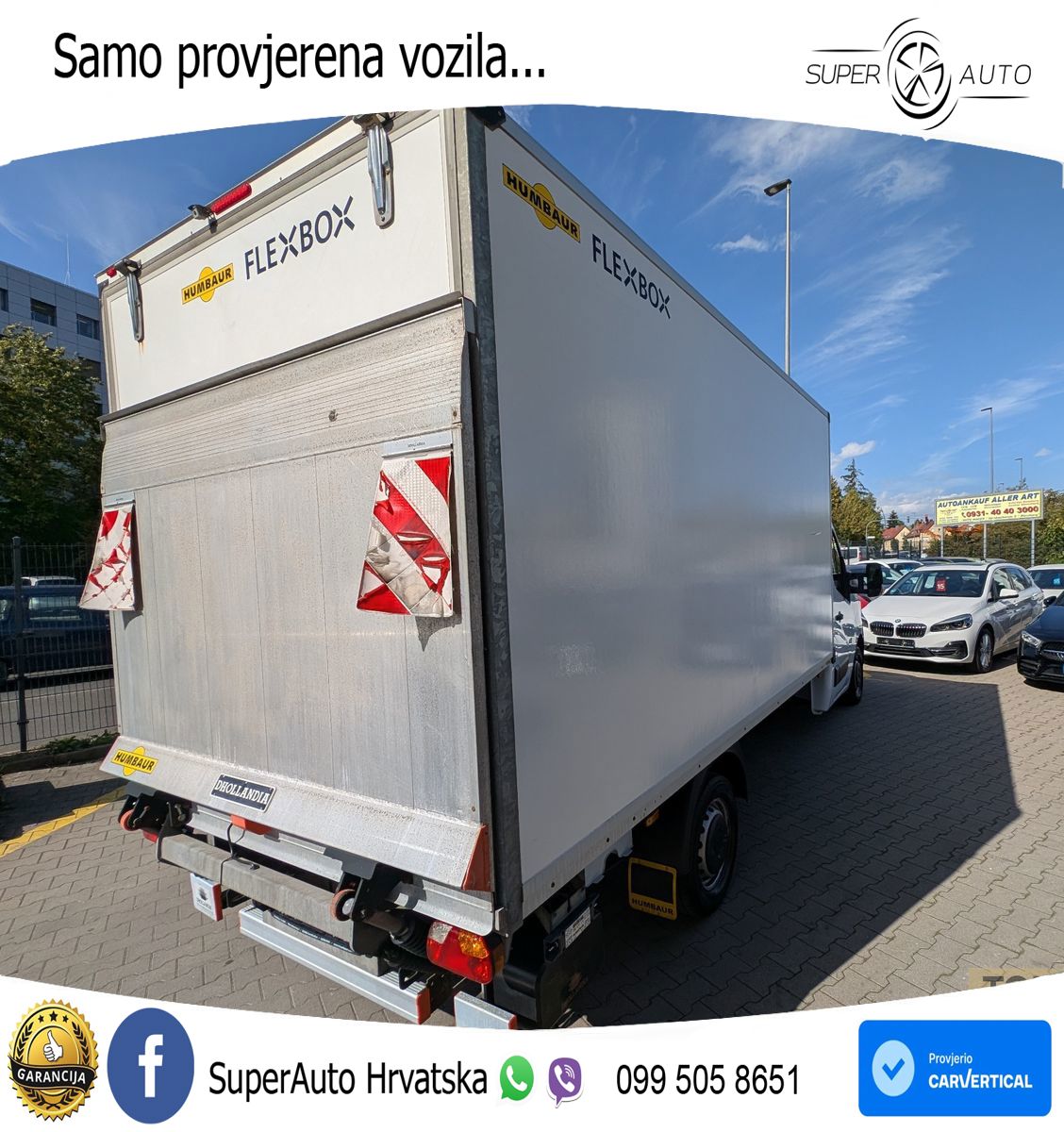 Renault Master III Koffer2.3dCi 3,5t*2Hd*Ladebord*Garant 163 KS