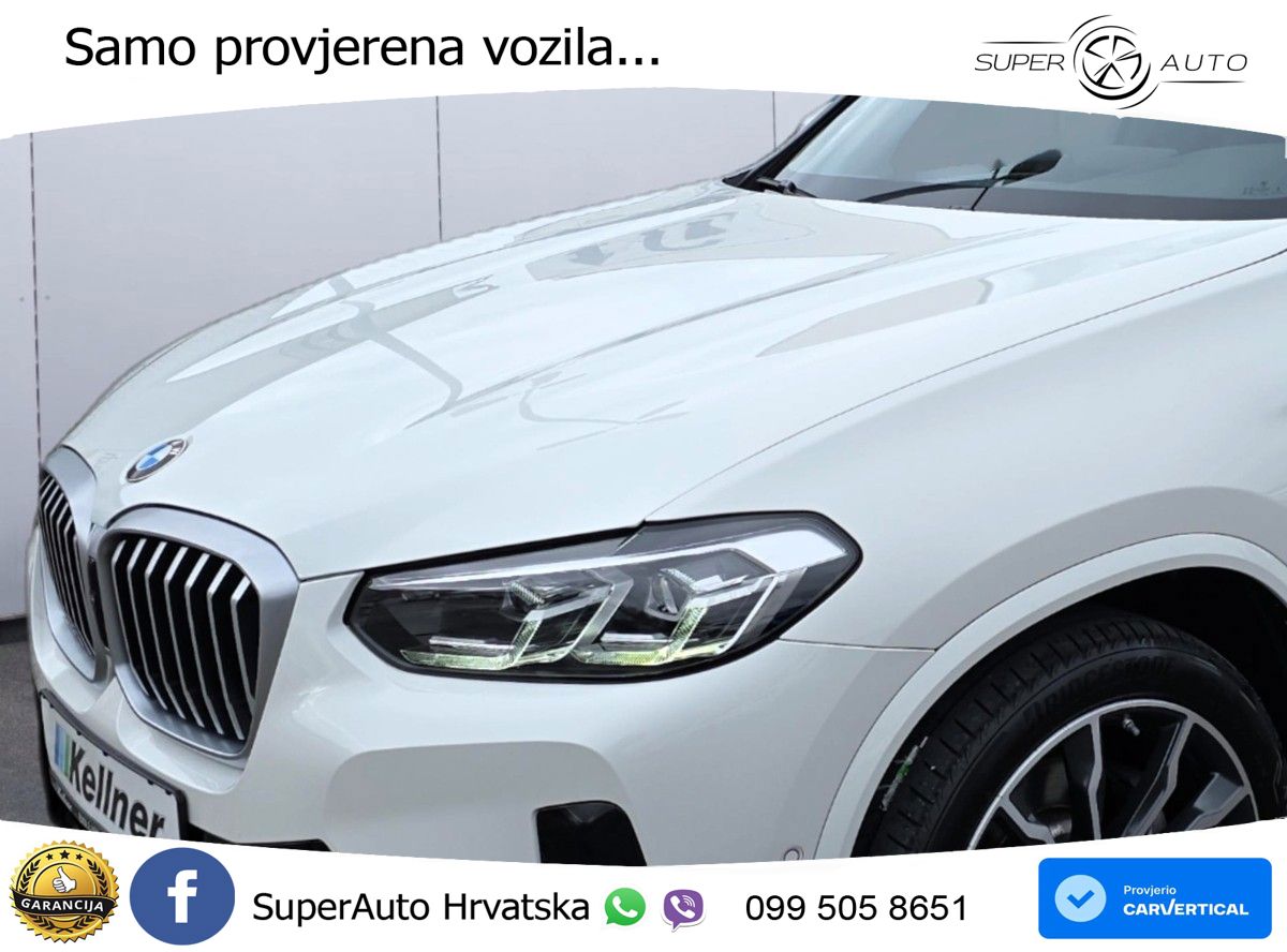 BMW X3 30d xDrive Steptronic M Sport LED+GR SJED+ACC