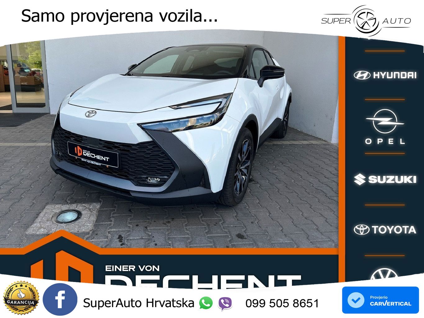 Toyota C-HR 2.0 (223 KS) PHEV e-CVT Teamplayer LED+GR SJED+ACC